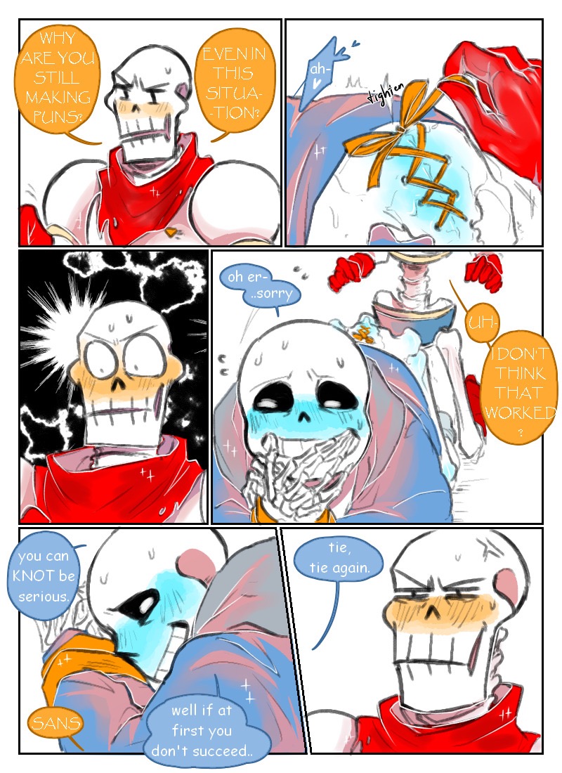 Sans x papyrus rule 34