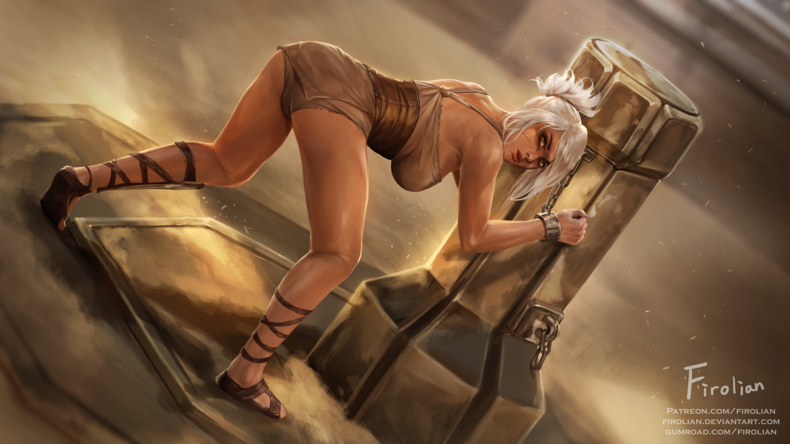 Riven lol hentai фото 25