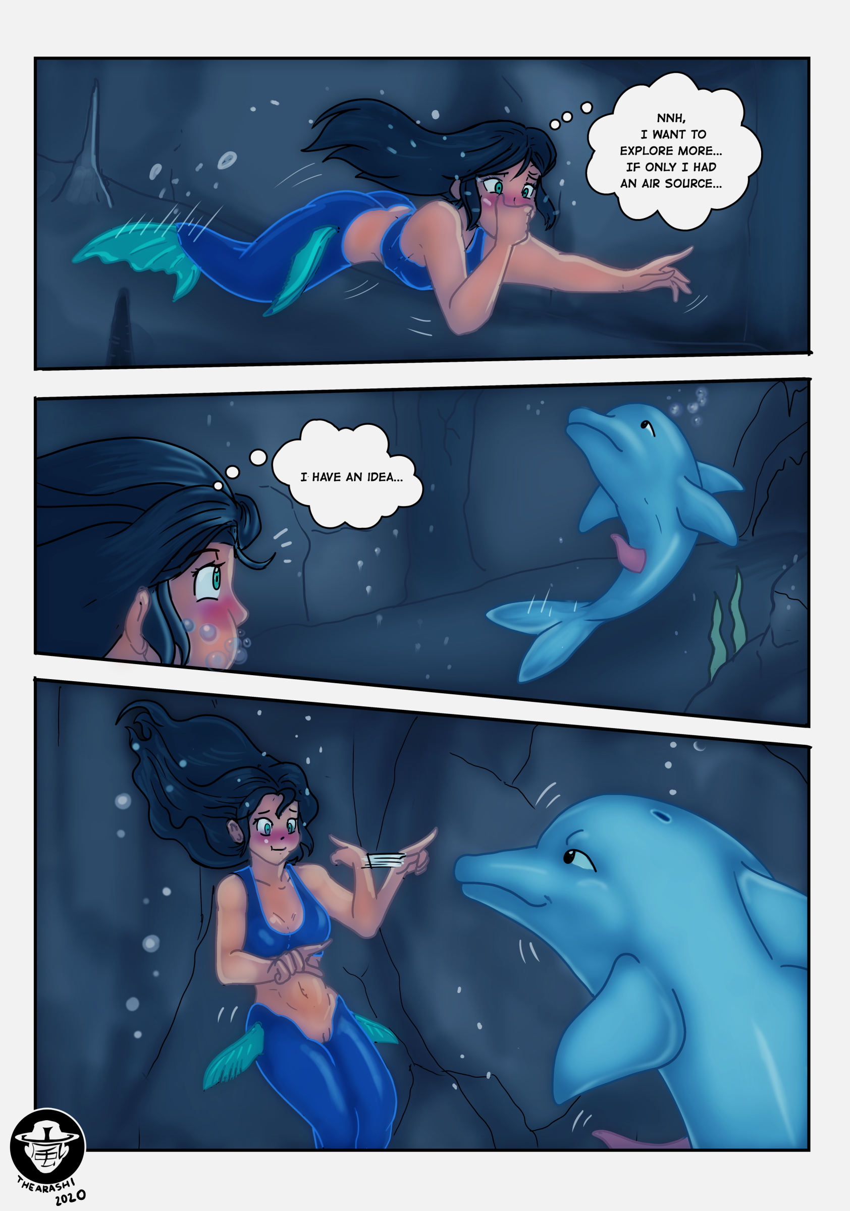 Cartoon mermaid porn
