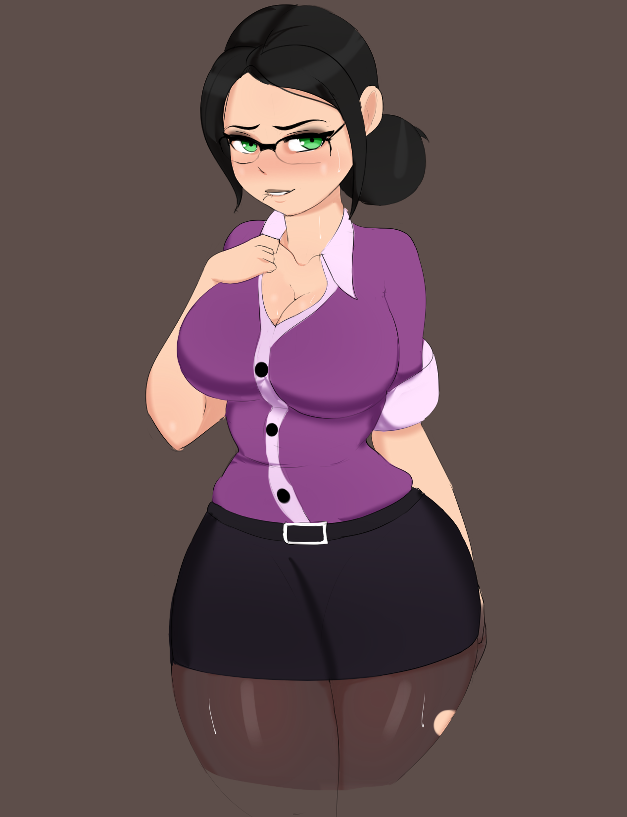 g3mma, miss pauling, team fortress 2, 2020, color, 1girl, 1girls, bedroom e...