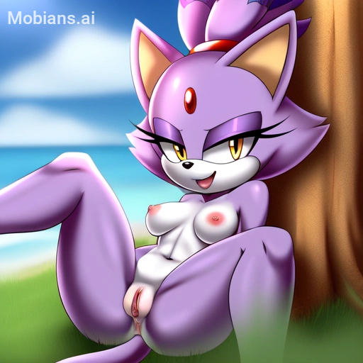 Blaze The Cat Nude