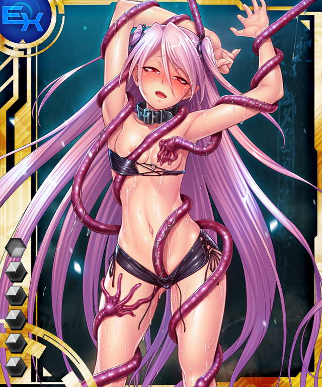zol, felicia (taimanin kurenai), taimanin asagi battle arena, taimanin asagi battle arena all card gallery, boots, chains, 