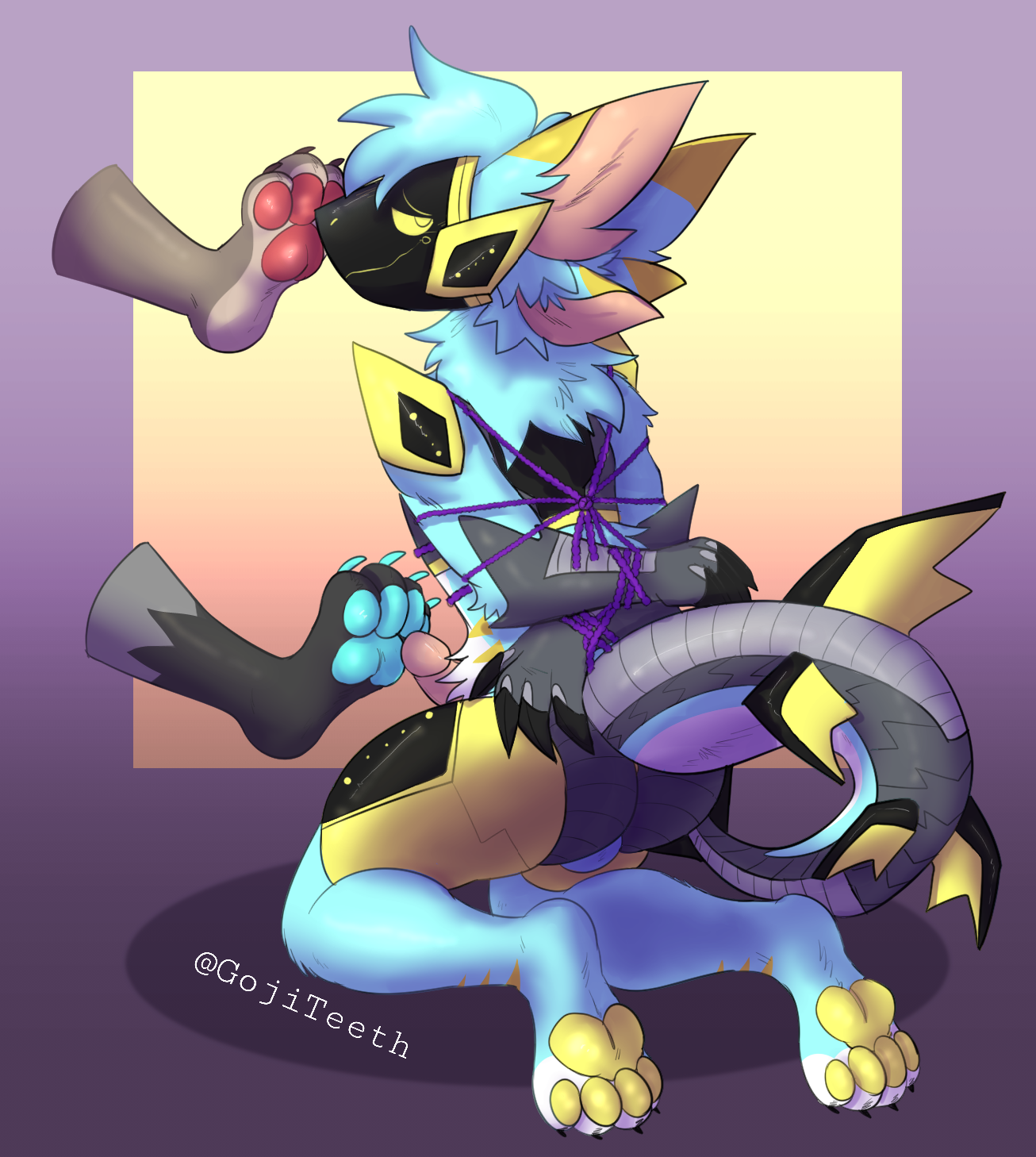 Protogen paws