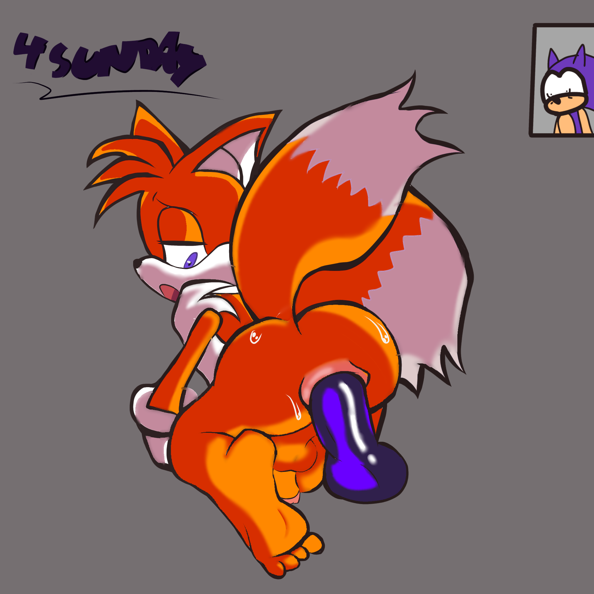 Sonic tails butt