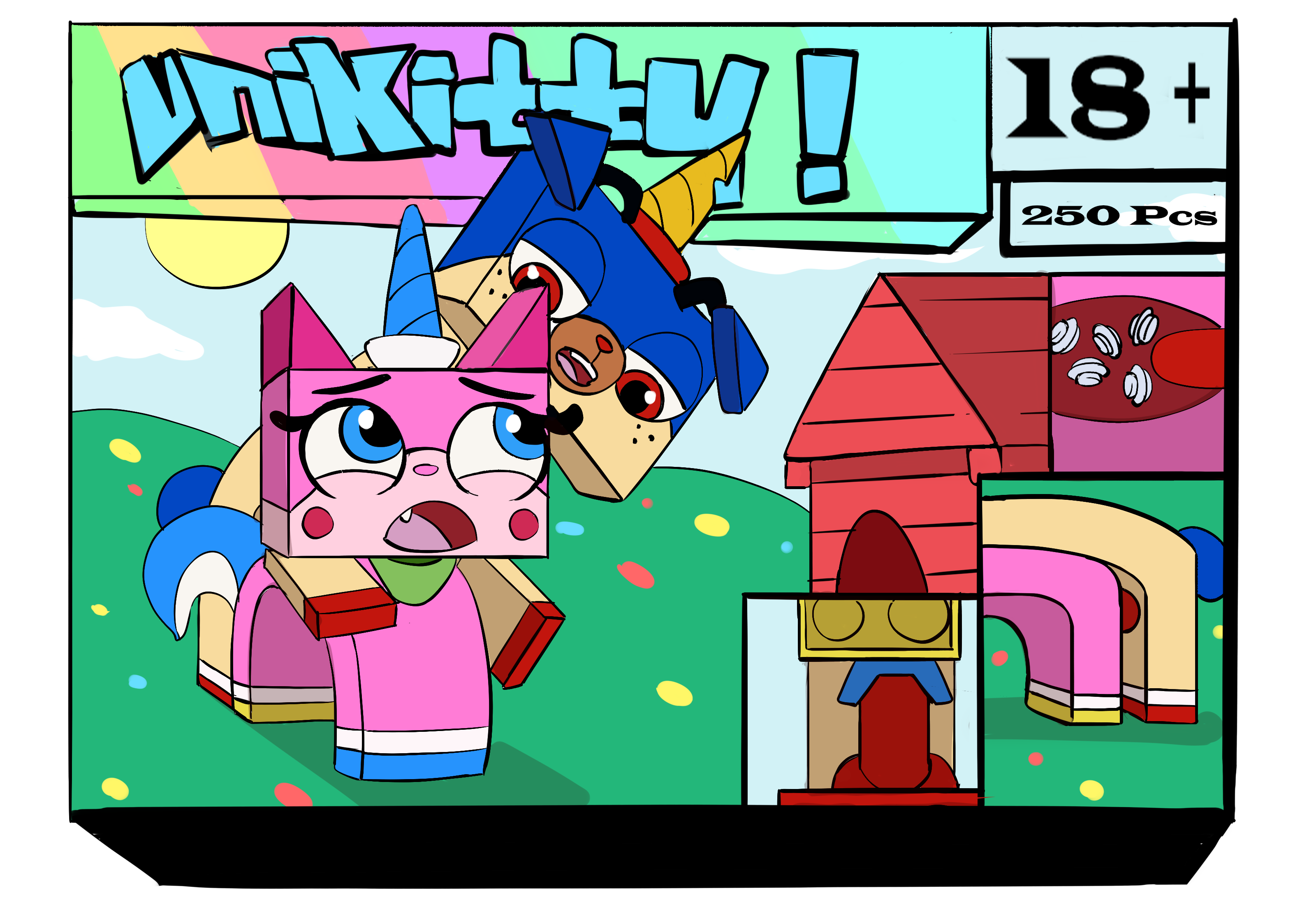 Rule34 - If it exists, there is porn of it / puppycorn, unikitty / 5290305