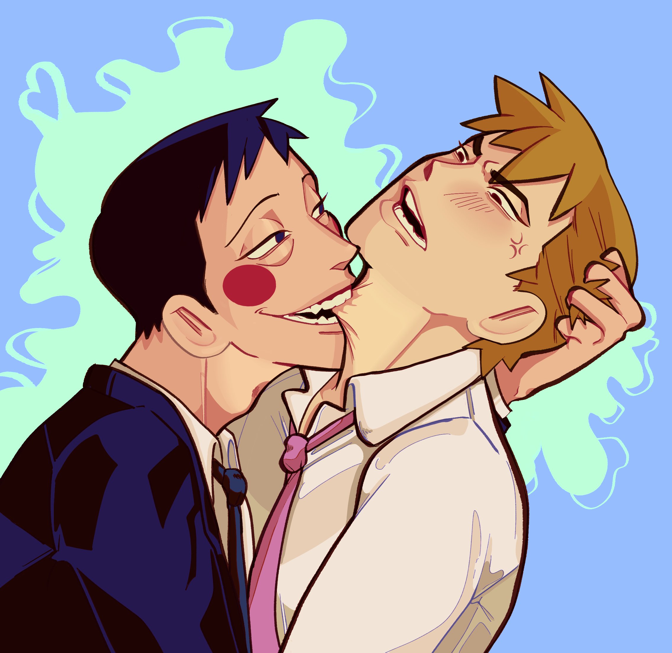 Rule34 - If it exists, there is porn of it / arataka reigen, dimple (mob  psycho 100) / 6050374