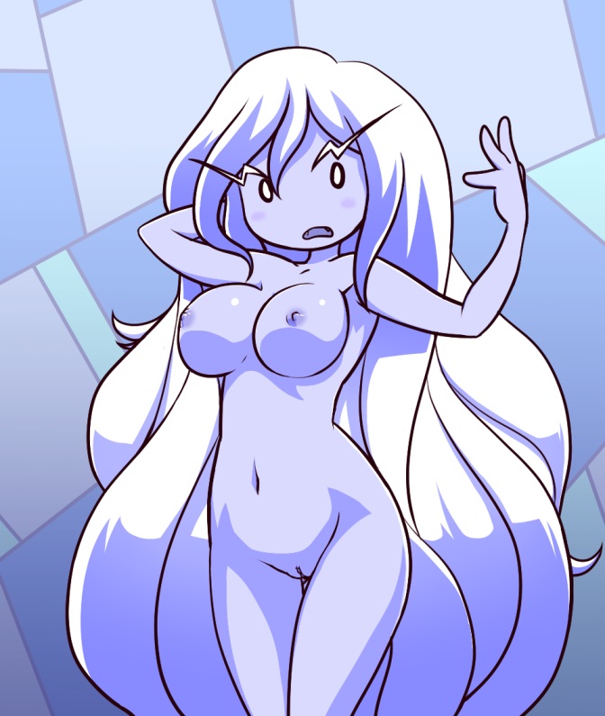 Naked ice queen