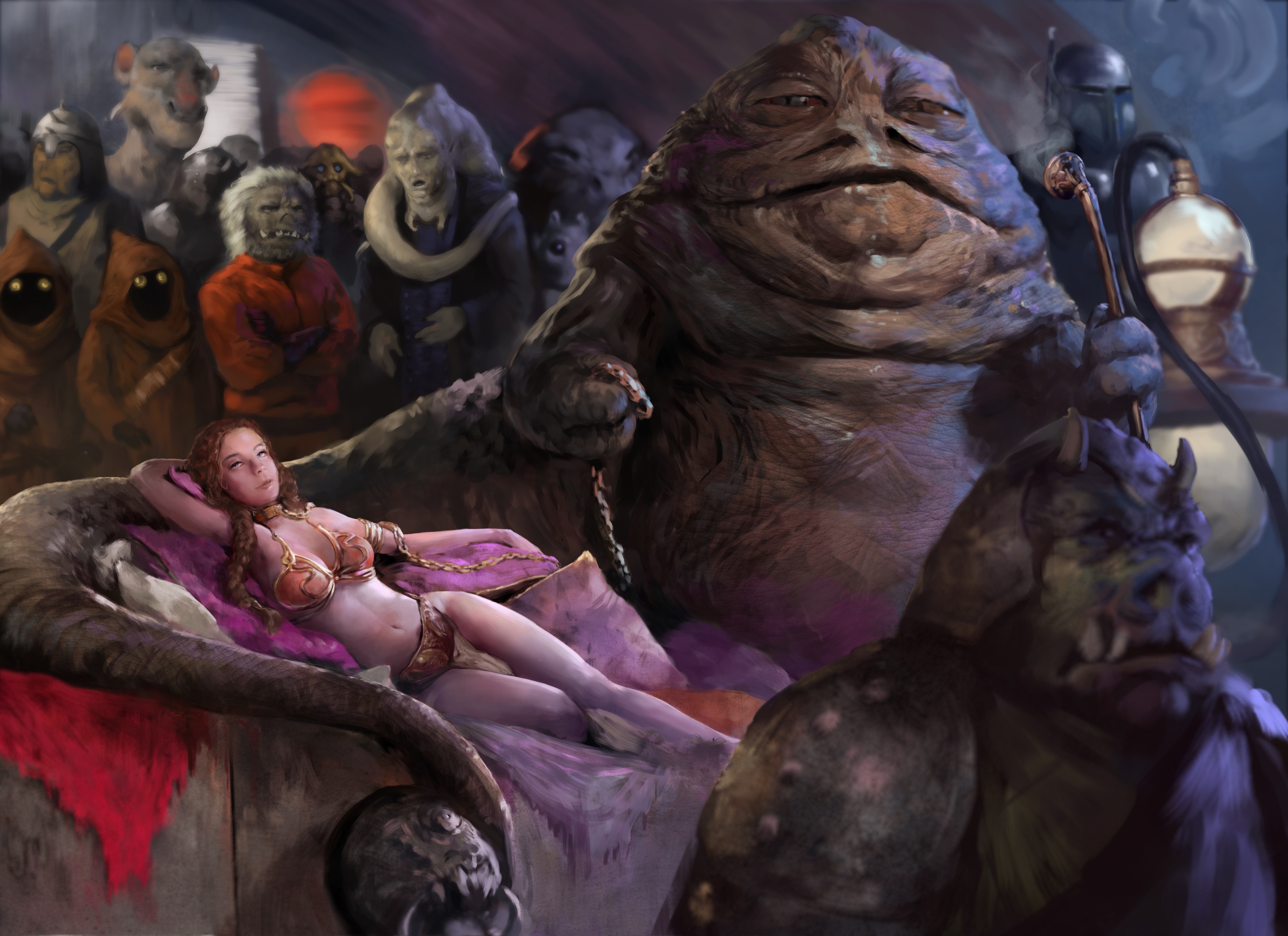 Jabba the hutt penis - 🧡 Jabba The Hutt and his new slave Star Wars B...