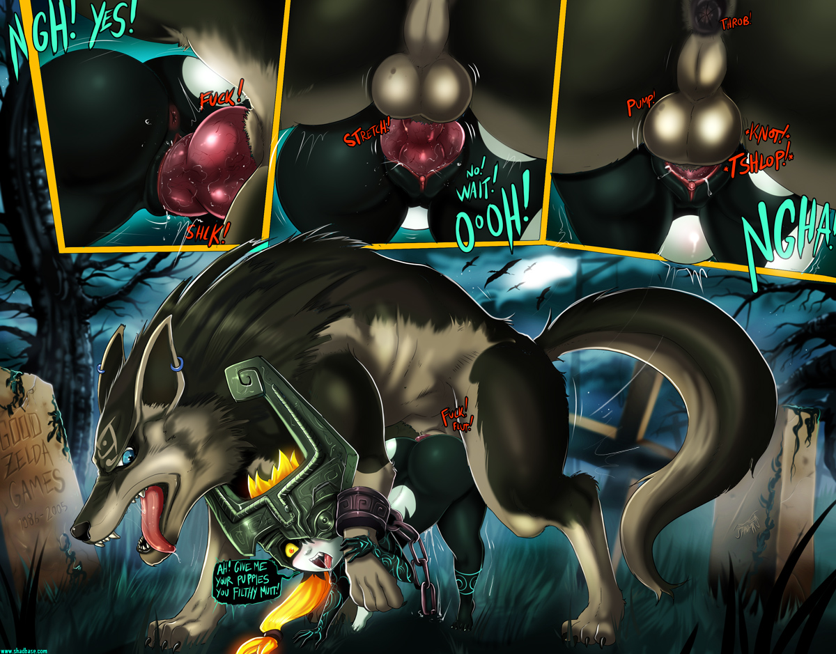 shadman, link, link (wolf form), midna, wolf link, nintendo, the legend of ...