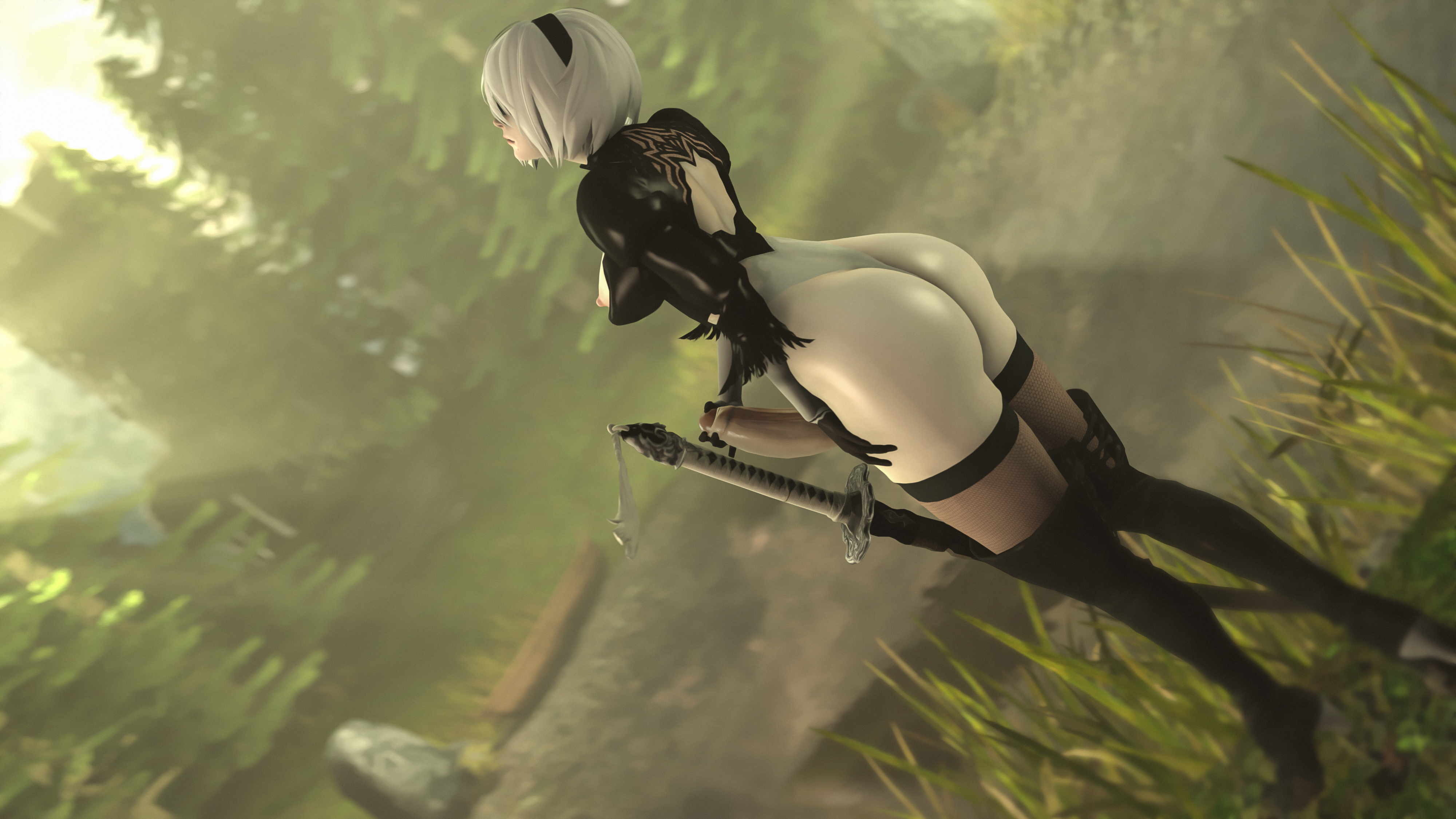 Rule34 - If it exists, there is porn of it / mitrild-sfm, yorha 2b / 5622360