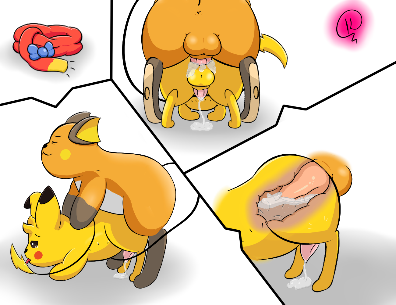 Rule34 - If it exists, there is porn of it / pikachu, raichu / 3885528.