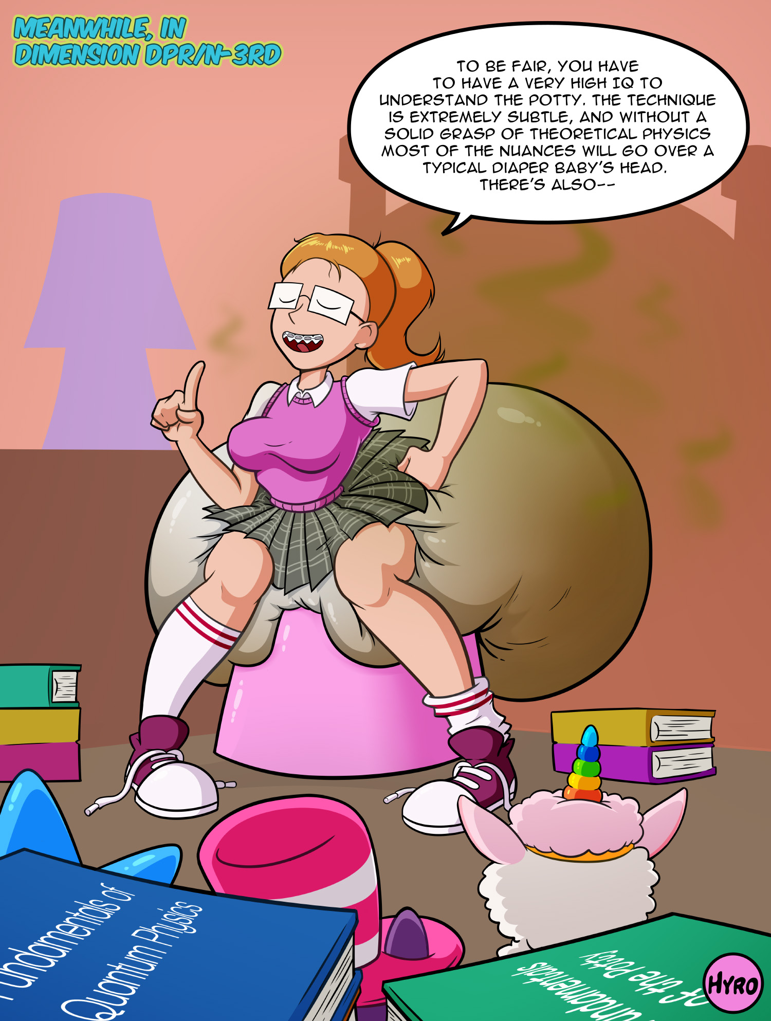 Rick and morty summer in diapers