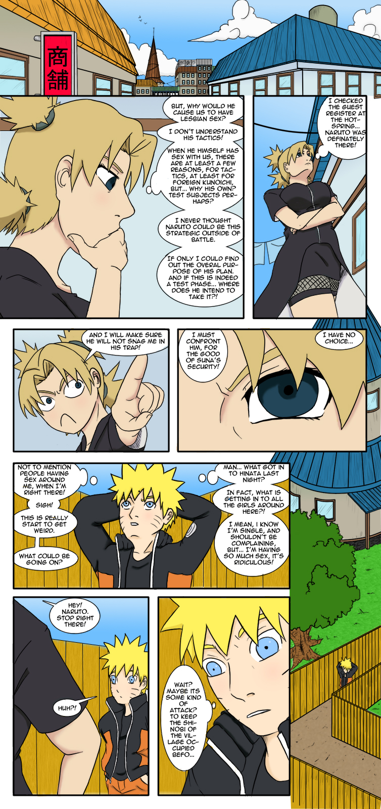 Rule34 - If it exists, there is porn of it / mattwilson83, temari, uzumaki  naruto / 82389