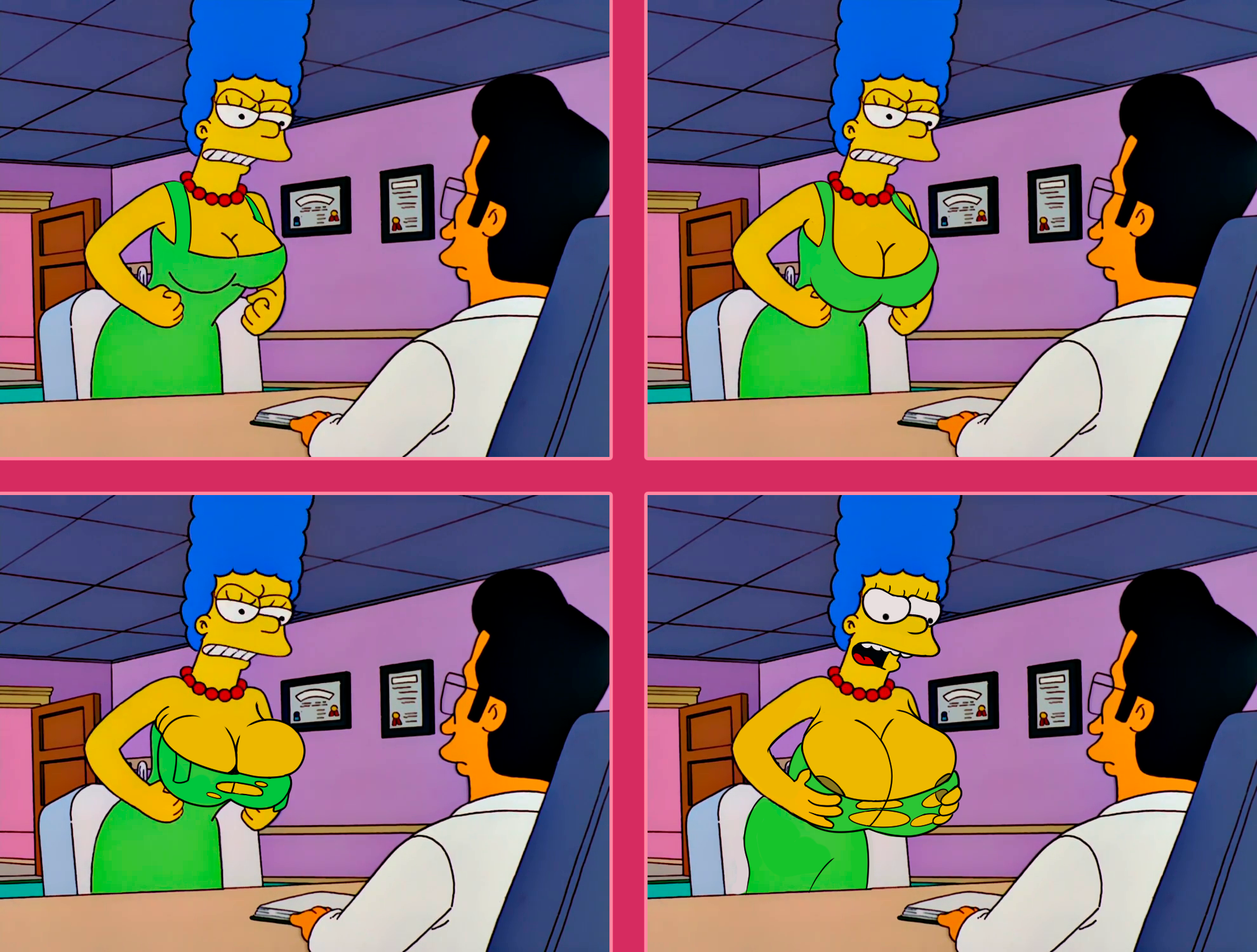 The simpsons breast expansion