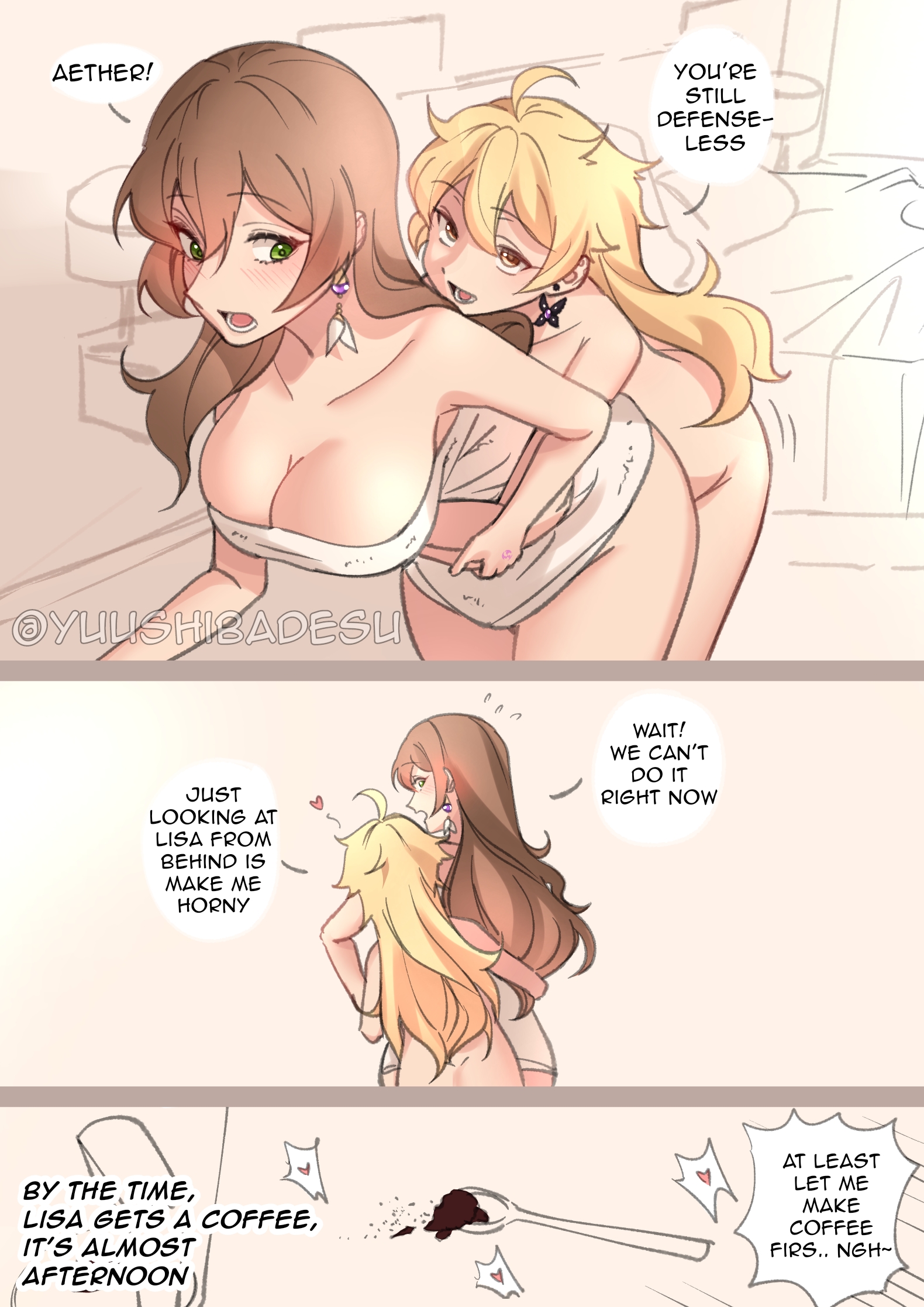 Aether and lisa porn comic