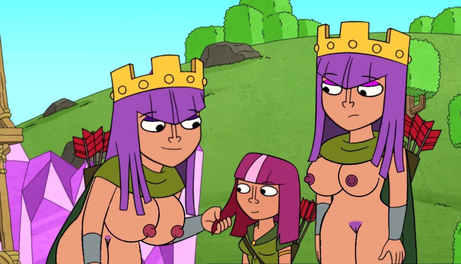 Archer queen naked