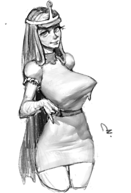 2024 adventure_time big_breasts breast_hold breasts cartoon_network circlet dress extinctyellow female female_only gloves huge_breasts long_hair looking_at_viewer monochrome princess_bubblegum simple_background standing very_long_hair watermark white_background