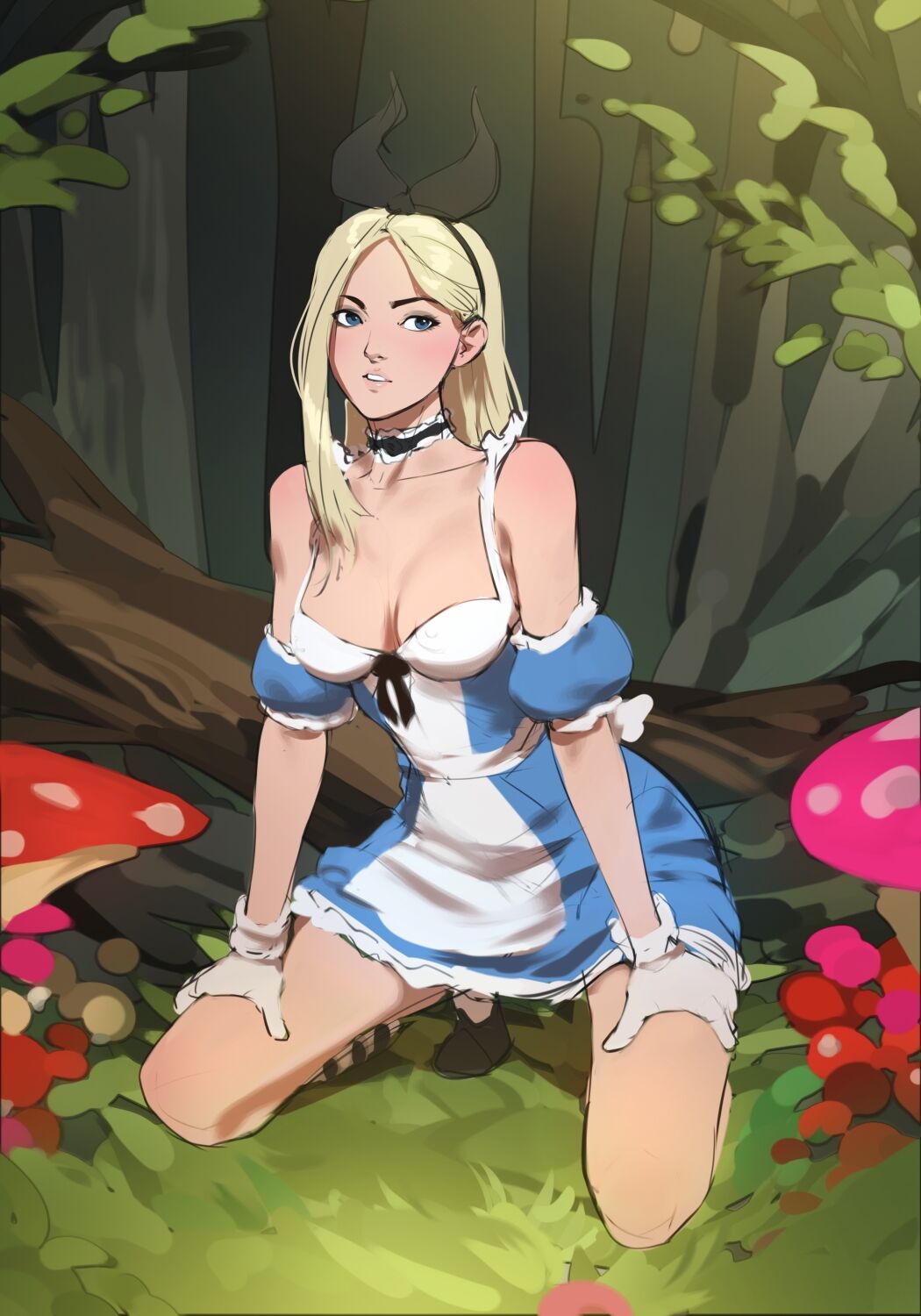 Alice In Wonderland Costume Porn Sex - Rule34 - If it exists, there is porn of it / tarakanovich, alice (wonderland)  / 7351696