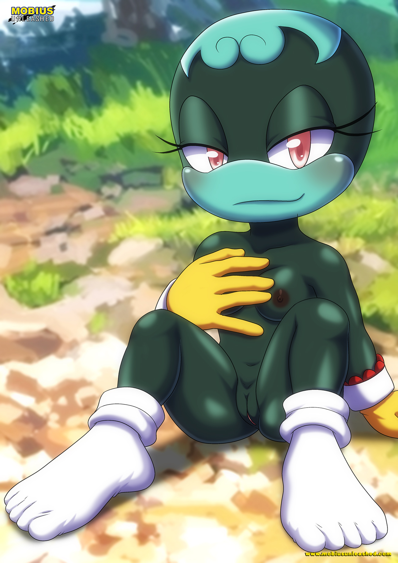 Bunker the turtle - archie sonic series