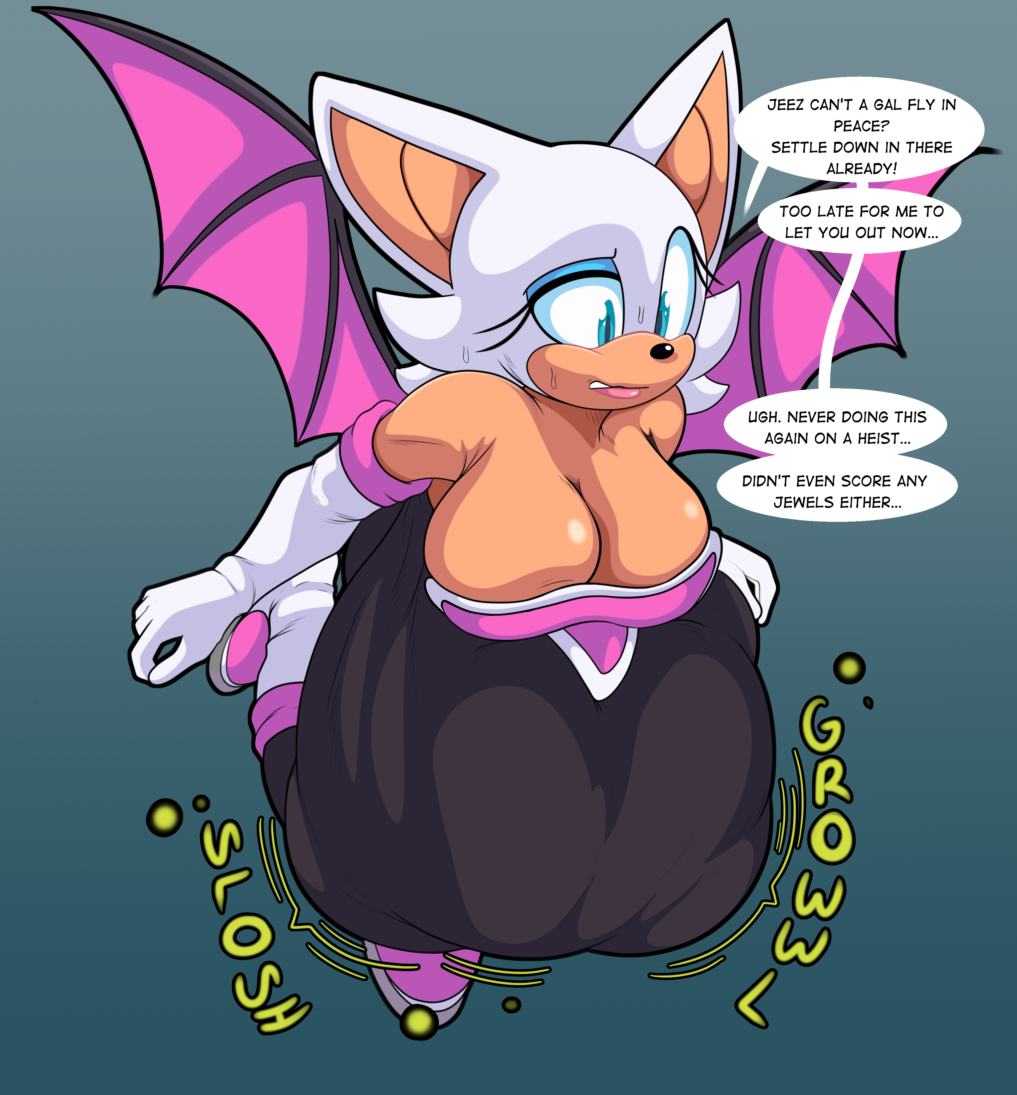 Rouge the bat vore
