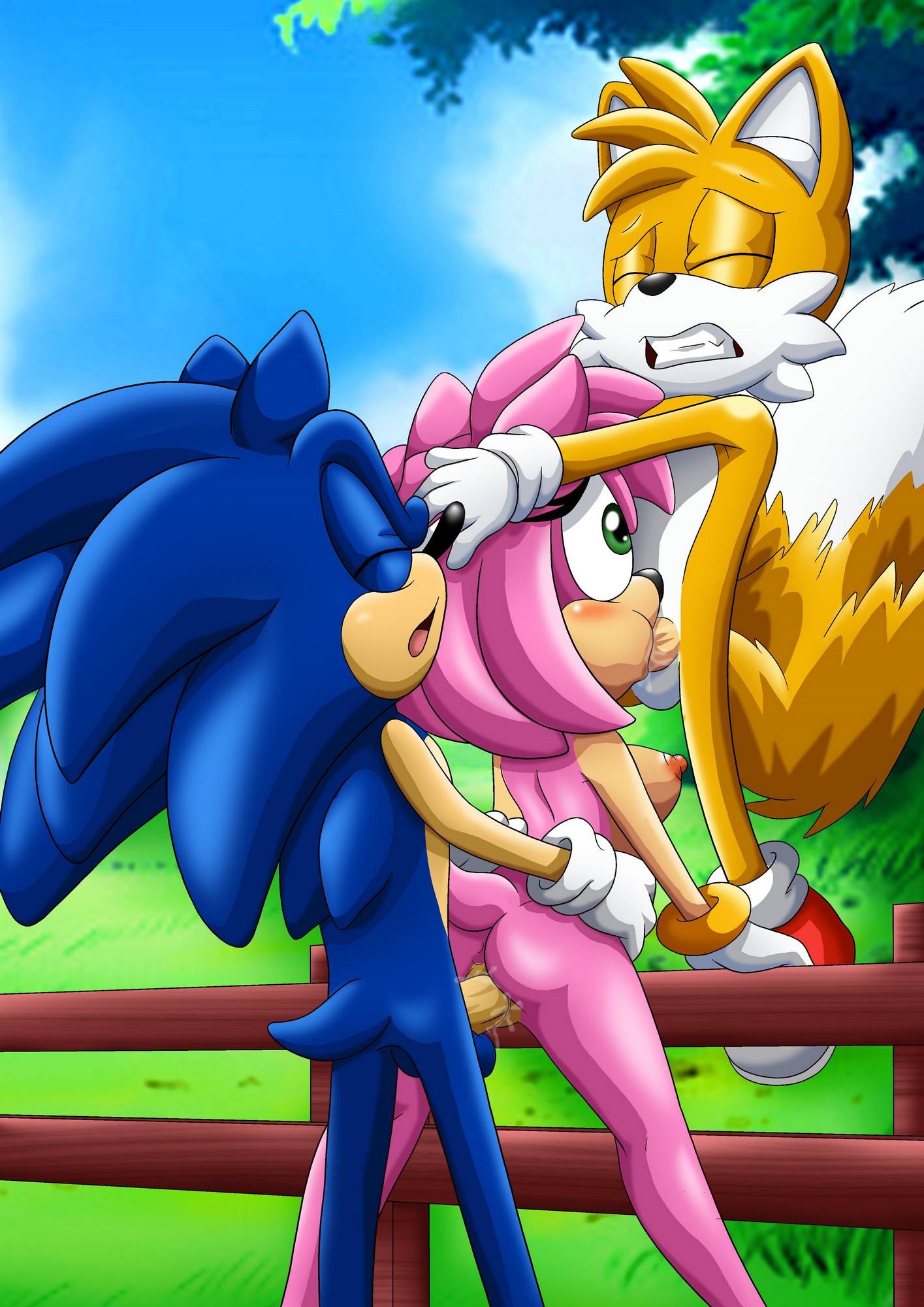 bbmbbf, palcomix, amy rose, <b>sonic</b> the hedgehog, tails, mobius unleashed, <b>so...</b>