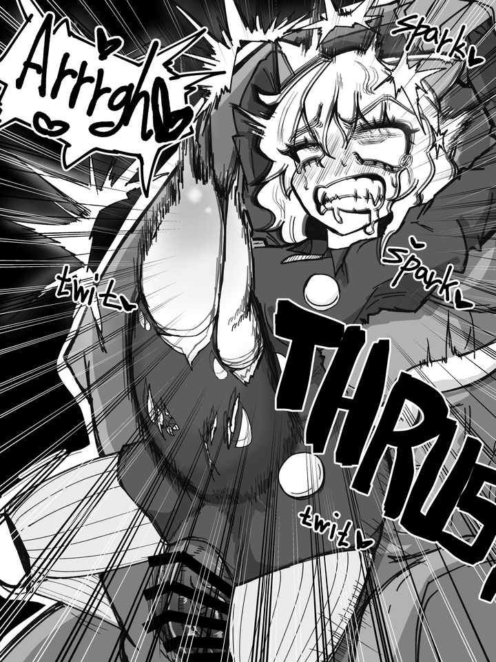 1boy 1girls 4_fingers ahe_gao big_breasts big_dick big_dom_small_sub big_penis blush breasts bulge buttons cat_ears cat_girl cat_tail catgirl chimera_ant claws deep_penetration dick dominated drolling enormous_penis female giant_penis grabbing_from_behind held_up hunter_x_hunter kingvoyage male muscular muscular_male neferpitou neko nekomimi penetration penis penis_in_pussy pussy restrained ripped_clothing rough_sex sex sex_from_behind small_breasts smaller_female stomach_bulge sweat vaginal_penetration vaginal_sex veiny_penis white_hair worried