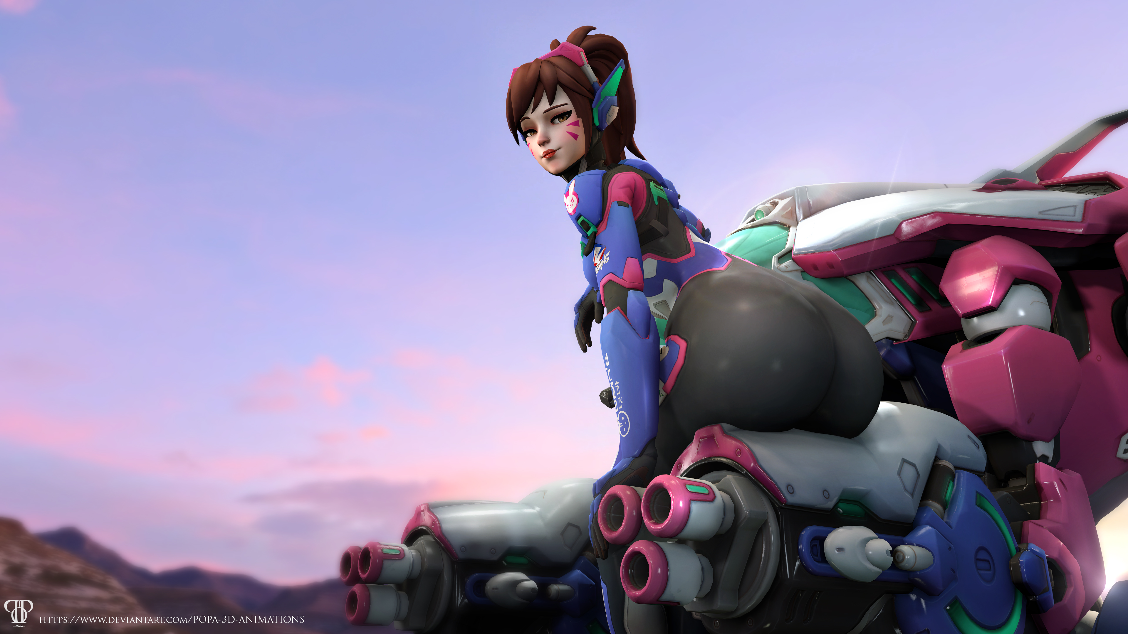 Rule34 - If it exists, there is porn of it / d.va, meka / 6118975