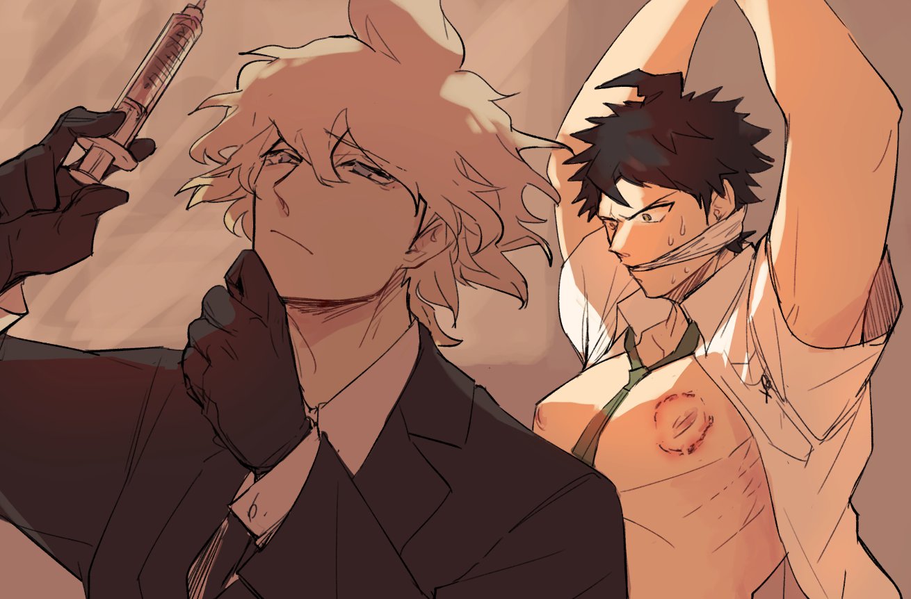 Rule34 - If it exists, there is porn of it  hinata hajime, nagito komaeda   5081309