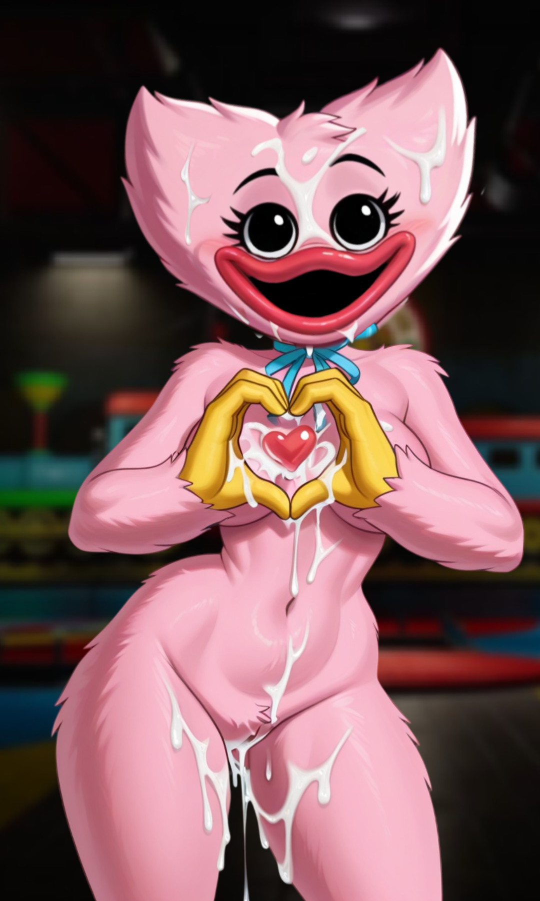 1female 1girl 1girls 2025 2025s ai ai-created ai_art ai_assisted ai_generated belly_button big black_eyes blue_bow_tie blue_bowtie bow_tie bowtie breasts cum cum_drip cum_in_pussy cum_on_body cum_on_breasts cum_on_face cumshot cumshots curvy edited eyebrows eyelashes facial female female_focus female_only fur furry furry_female fuzzy hand_heart heart heart_symbol high_quality high_resolution highres hot humanoid humanoid_female illustrious_(stable_diffusion) kissing kissy_missy lips living_plushie living_toy medium_breasts messy mob_entertainment mob_games navel open_mouth open_smile pink pink_body pink_fur pony_diffusion_(model) pony_diffusion_xl poppy_playtime poppy_playtime_(chapter_2) poppy_playtime_(chapter_3) poppy_playtime_(chapter_4) sexy solo_female solo_focus stable_diffusion sticky tall thighs video_games yellow_hands