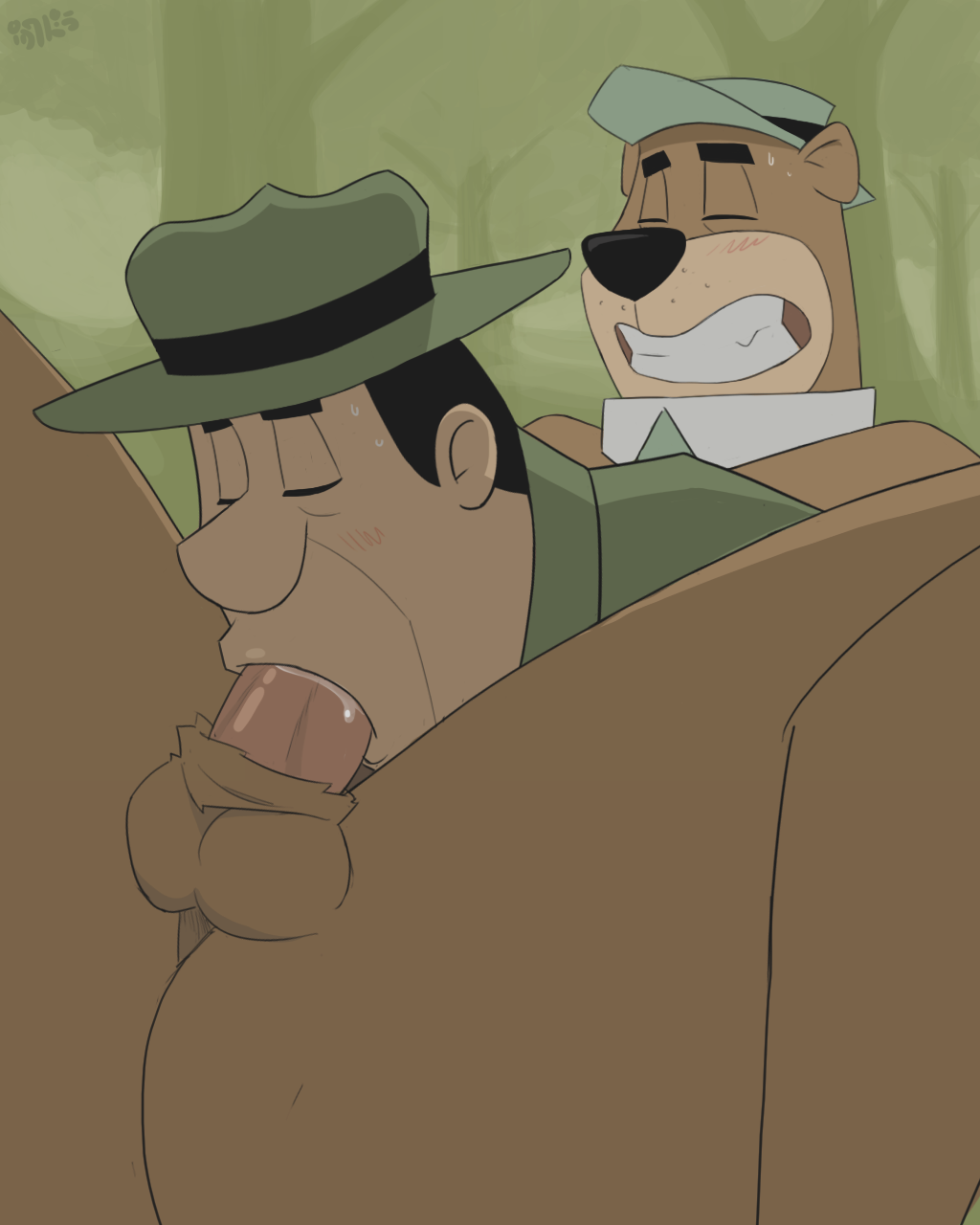 Rule34 - If it exists, there is porn of it / idrewthis, pluvatti, ranger  smith, yogi bear / 2282739