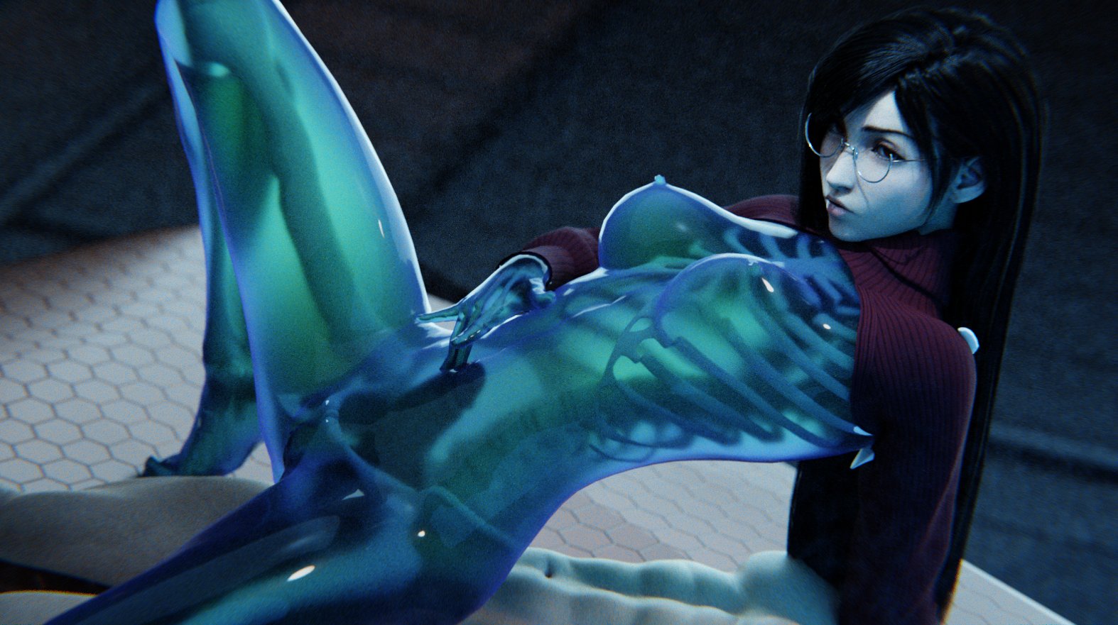 Tifa lockhart fantasy by gifdoozer