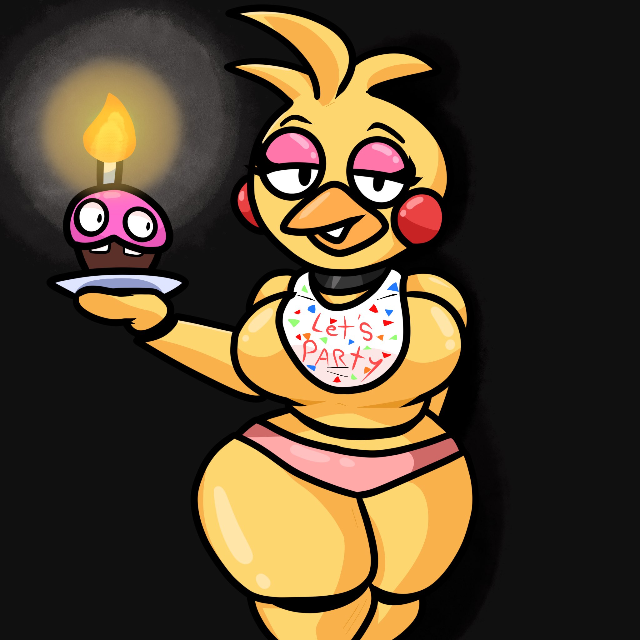 Toy chica breast expansion