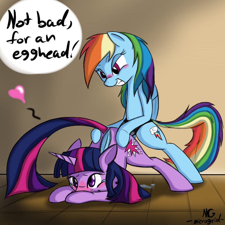 Rule34 - If it exists, there is porn of it / microgrid, rainbow dash (mlp),  twilight sparkle (mlp) / 3078819