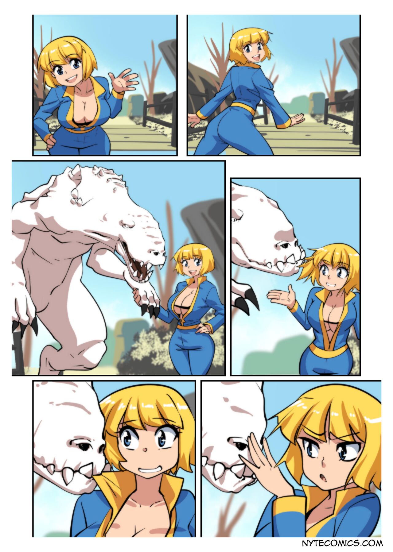 Rule34 - If it exists, there is porn of it / nyte, vault girl / 5774480