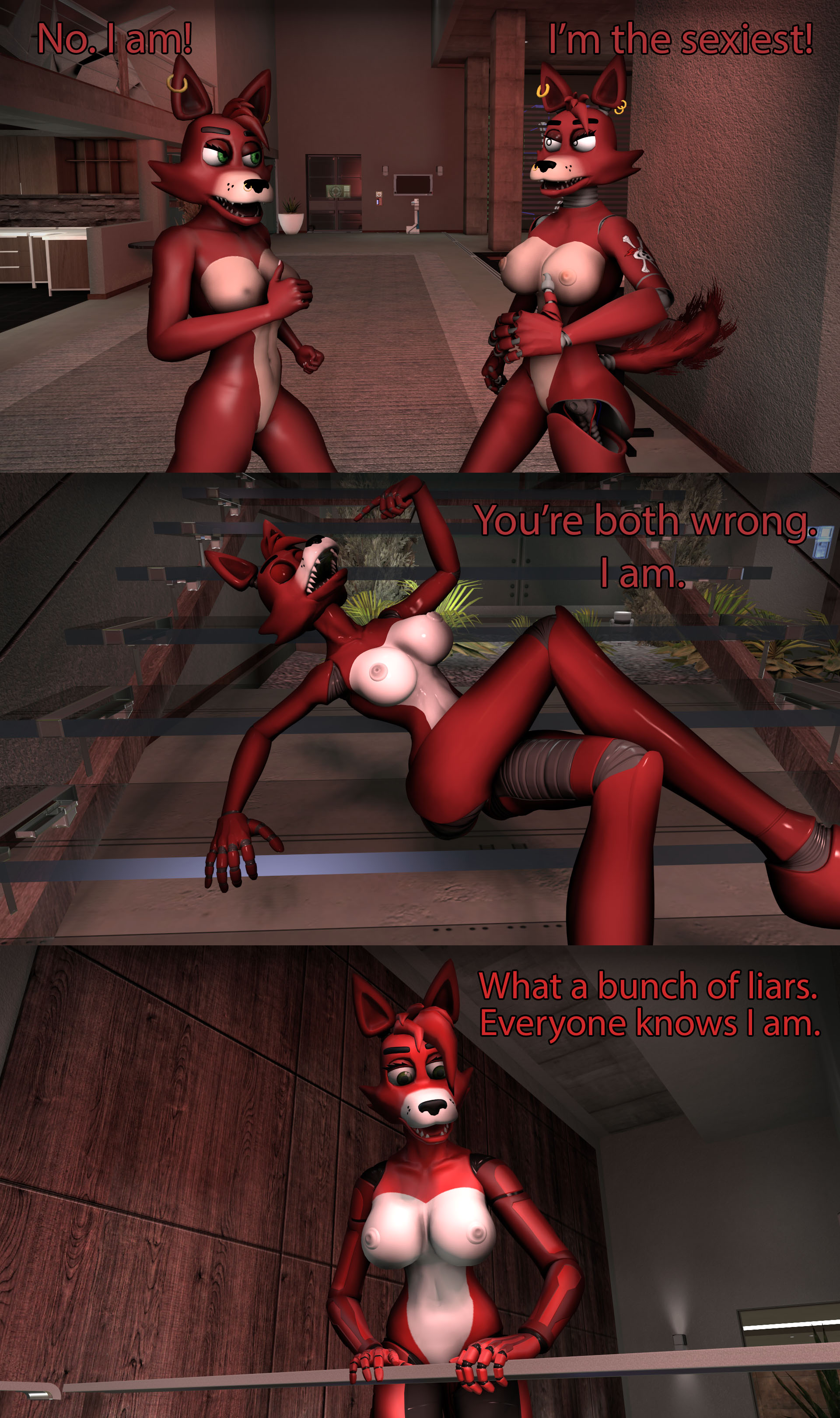 Rule34 - If it exists, there is porn of it / unknown artist, foxy (fnaf) /  2416652