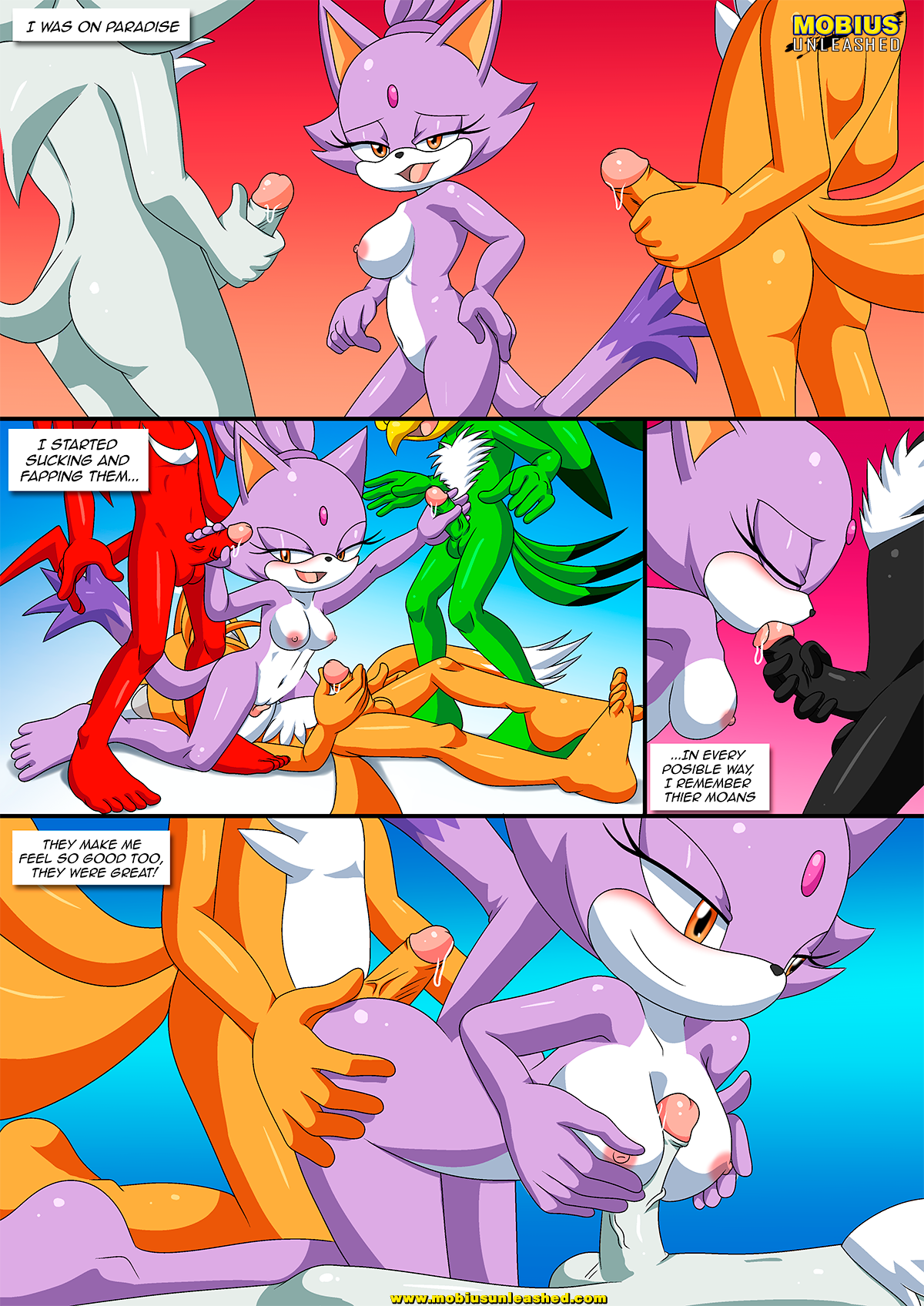 bbmbbf, palcomix, blaze the cat, jet the hawk, knuckles the echidna, shadow...