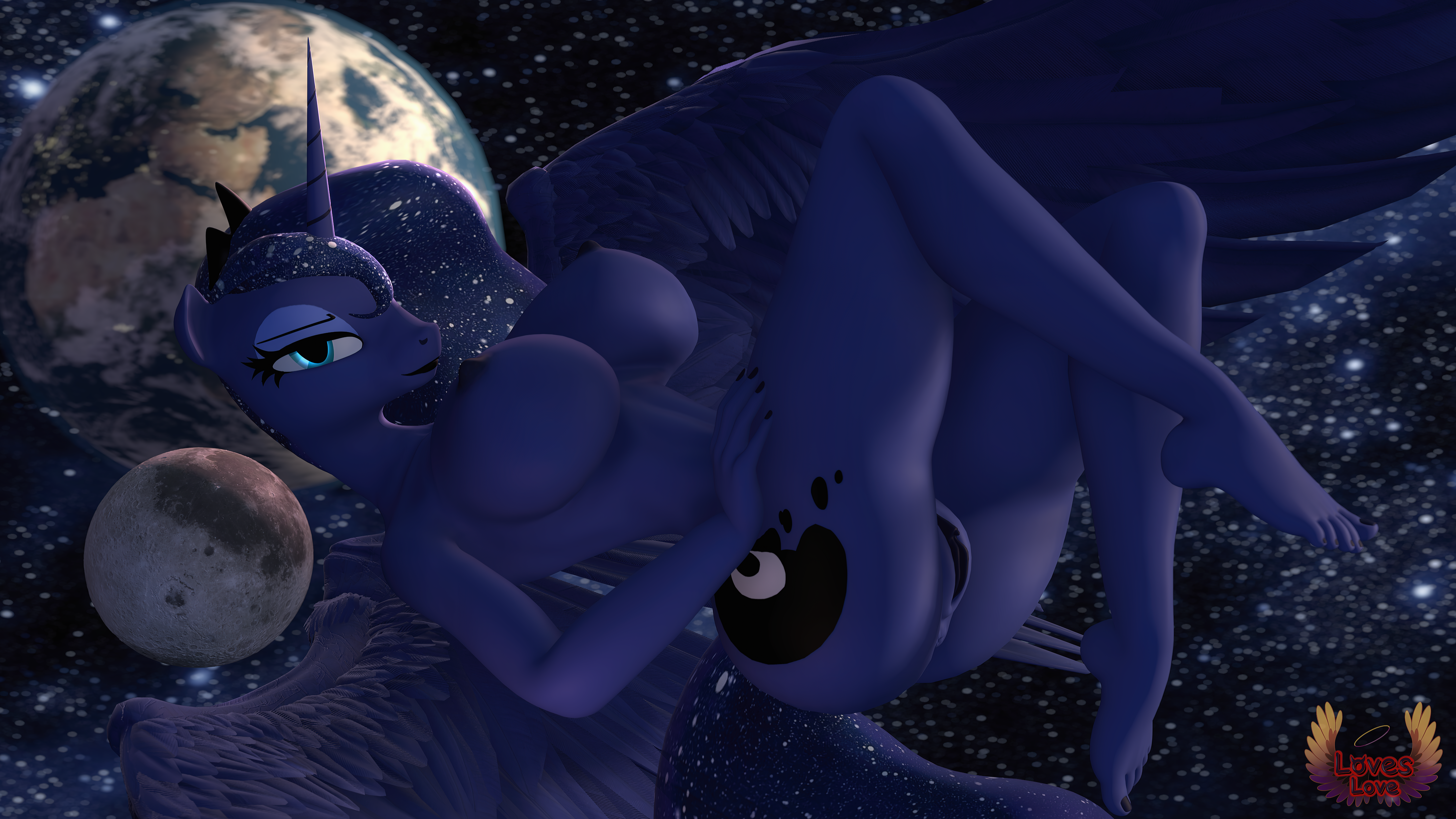 Princess Luna Nude