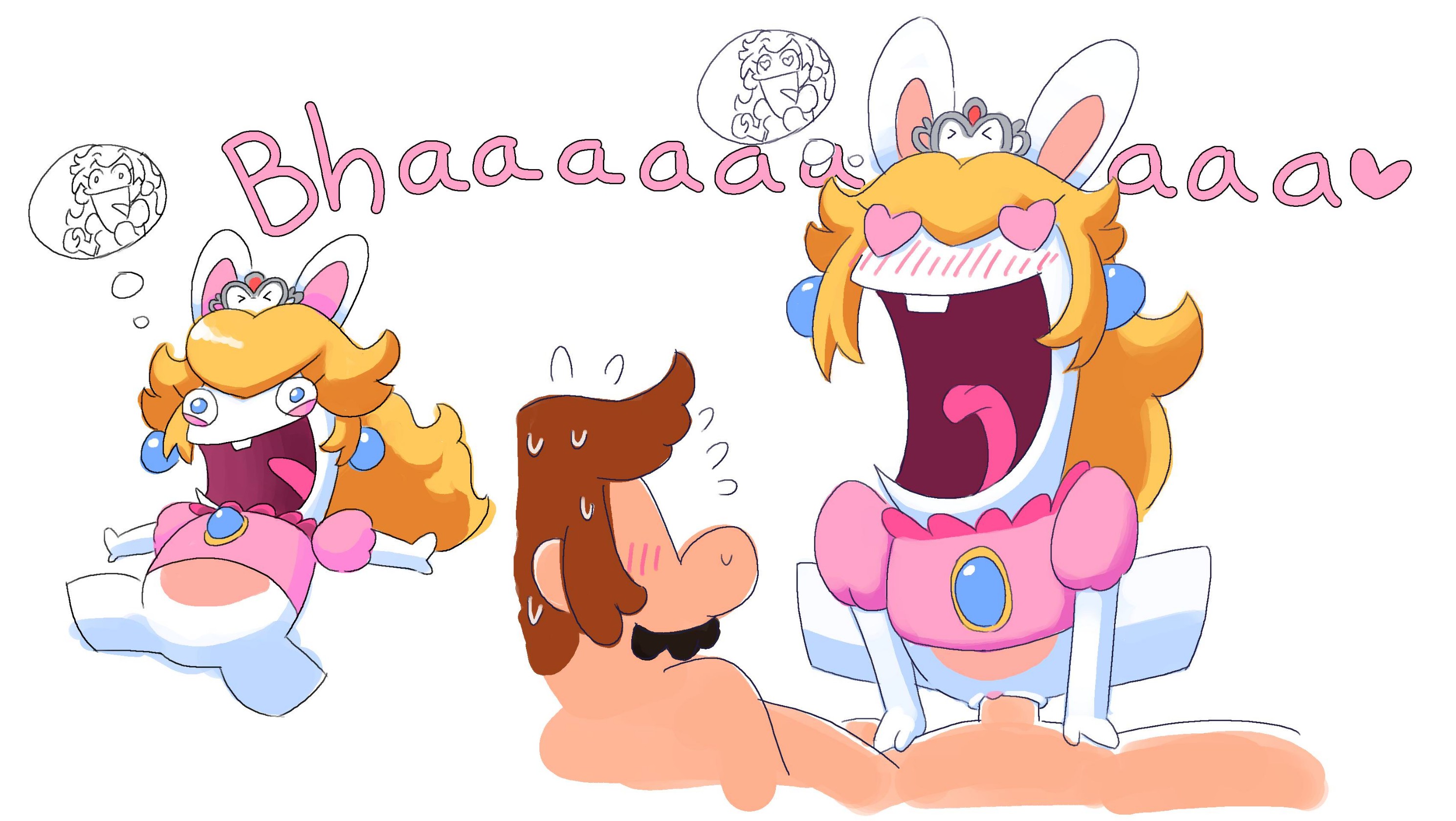 Rabbid peach r34