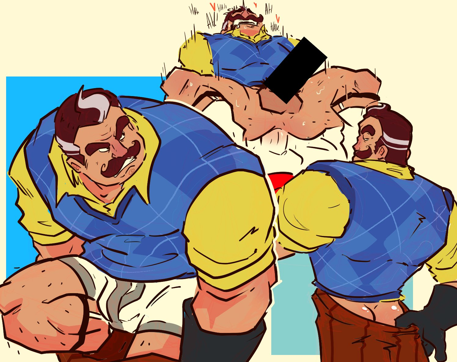 Hello neighbor gay porn