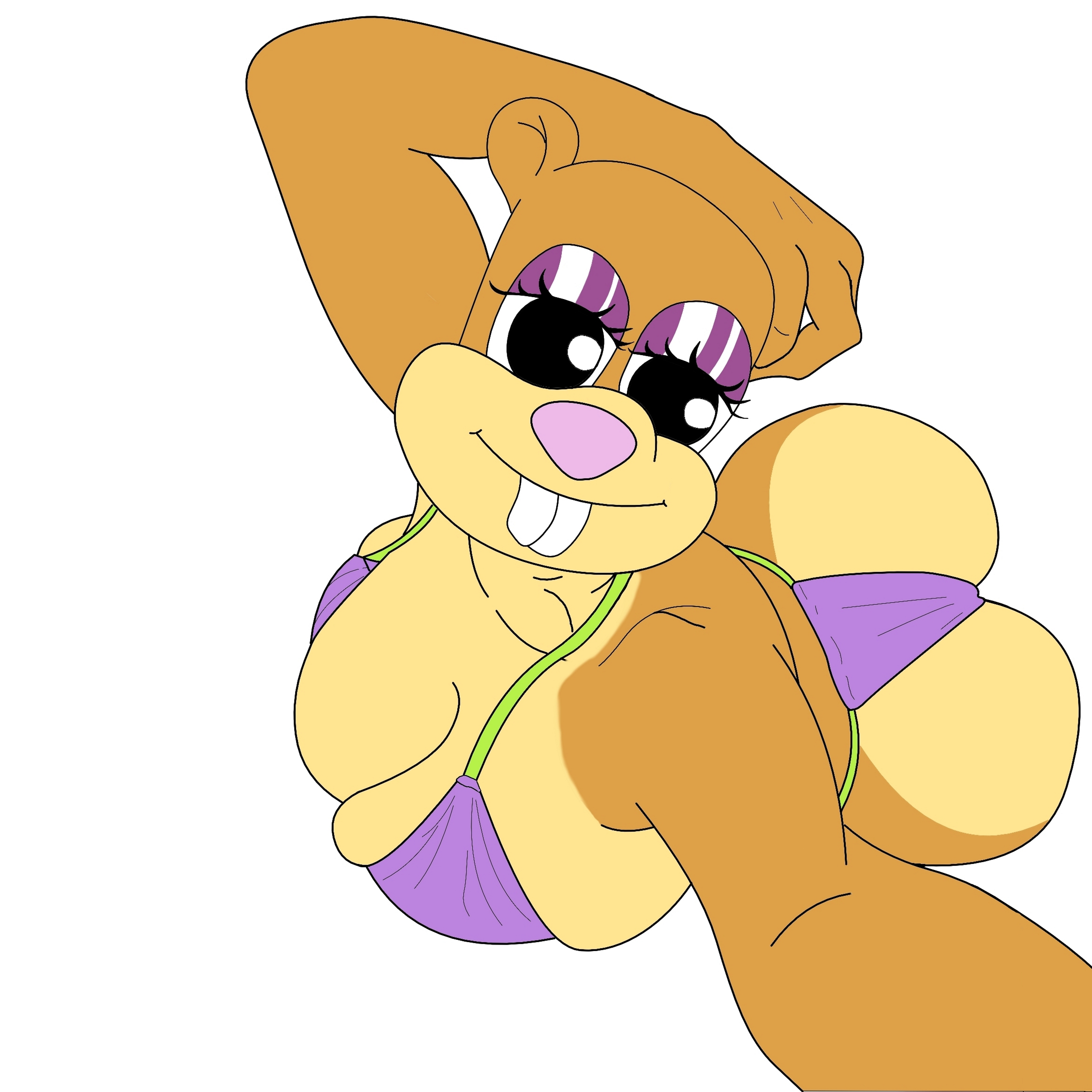 Sandy cheeks bikini costume