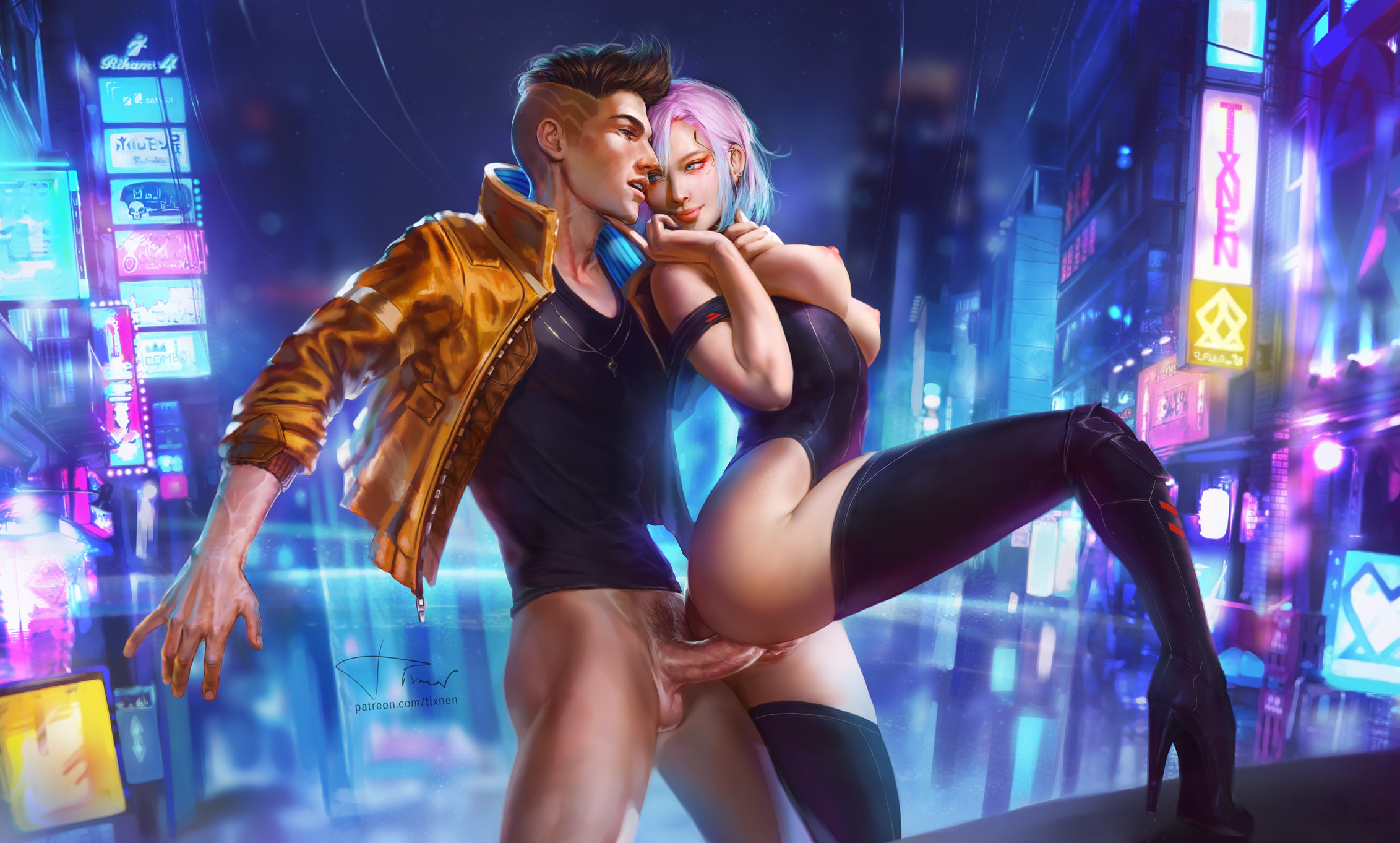 Cyberpunk sex art фото 70