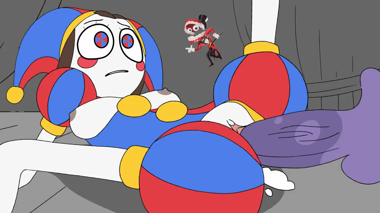 1girls animated boobs_out breasts caine_(the_amazing_digital_circus) female glitch_productions jax_(the_amazing_digital_circus) male male/female penis penis_in_pussy pomni_(the_amazing_digital_circus) pussy sex the_amazing_digital_circus yourpapa666