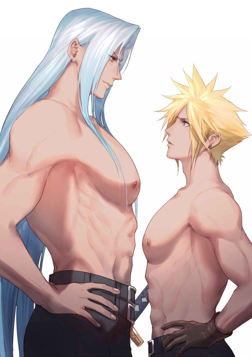 Rule34 - If it exists, there is porn of it / cloud strife, sephiroth /  5968885