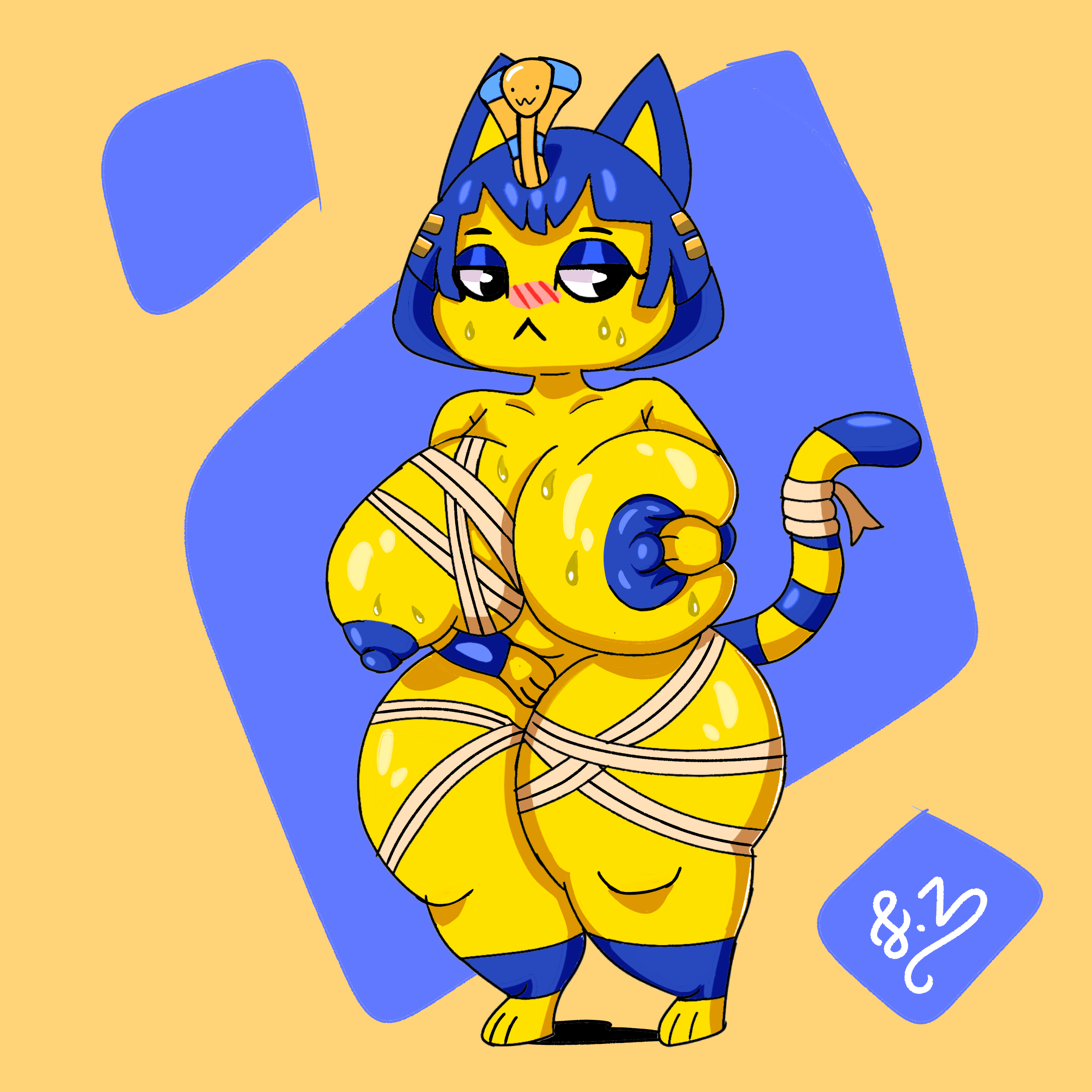 Ankha's Pregnant and Proud: A Hot Galery Collection