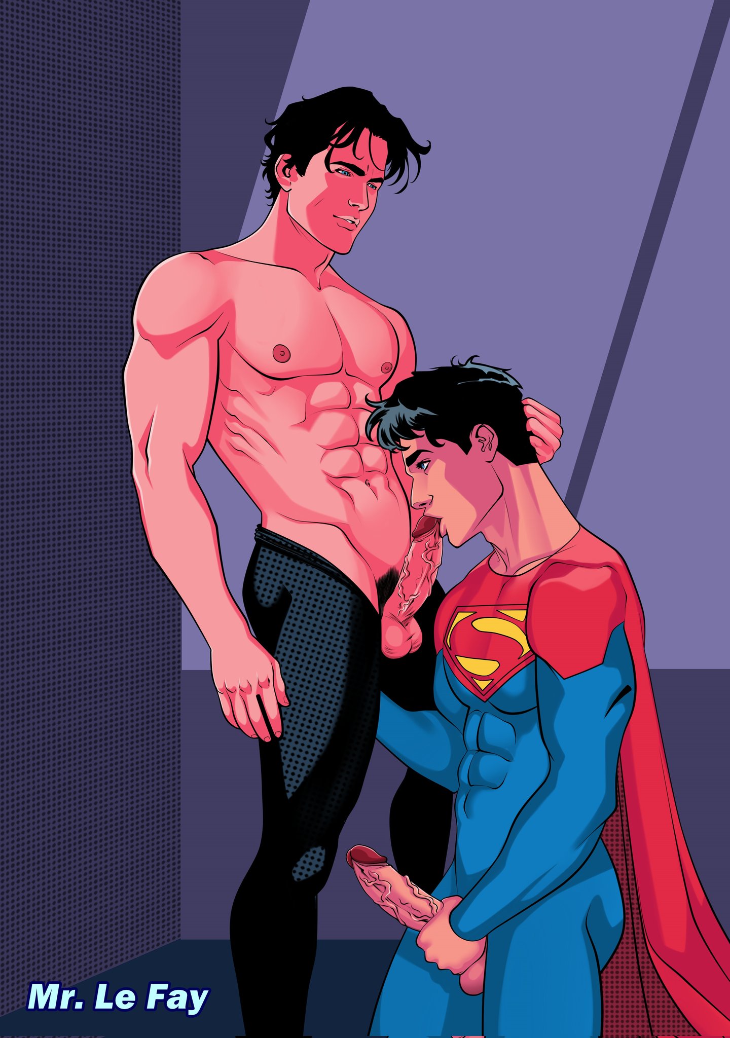 Discover the secret side of superman with mr. kents gay porn!