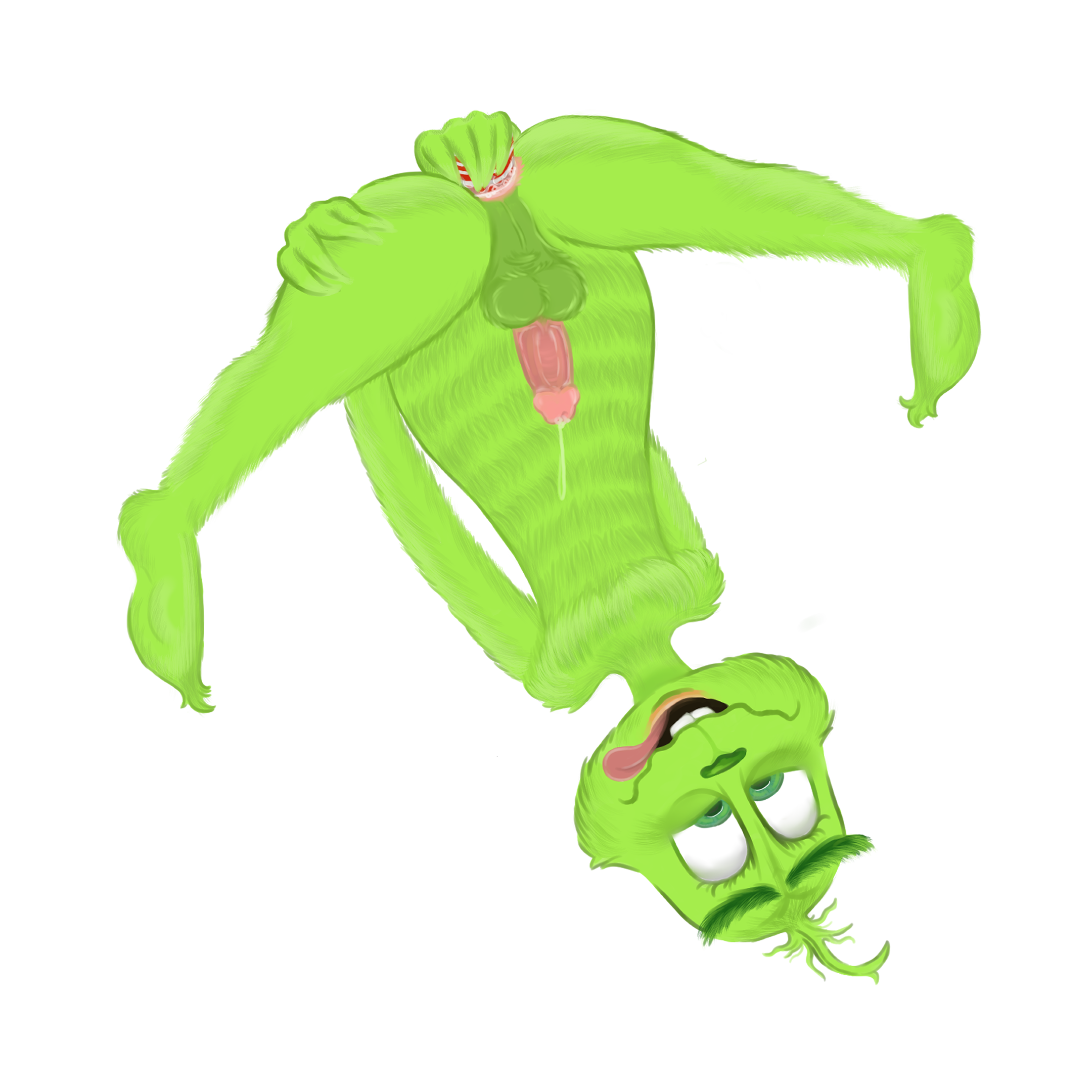 Grinch dildo