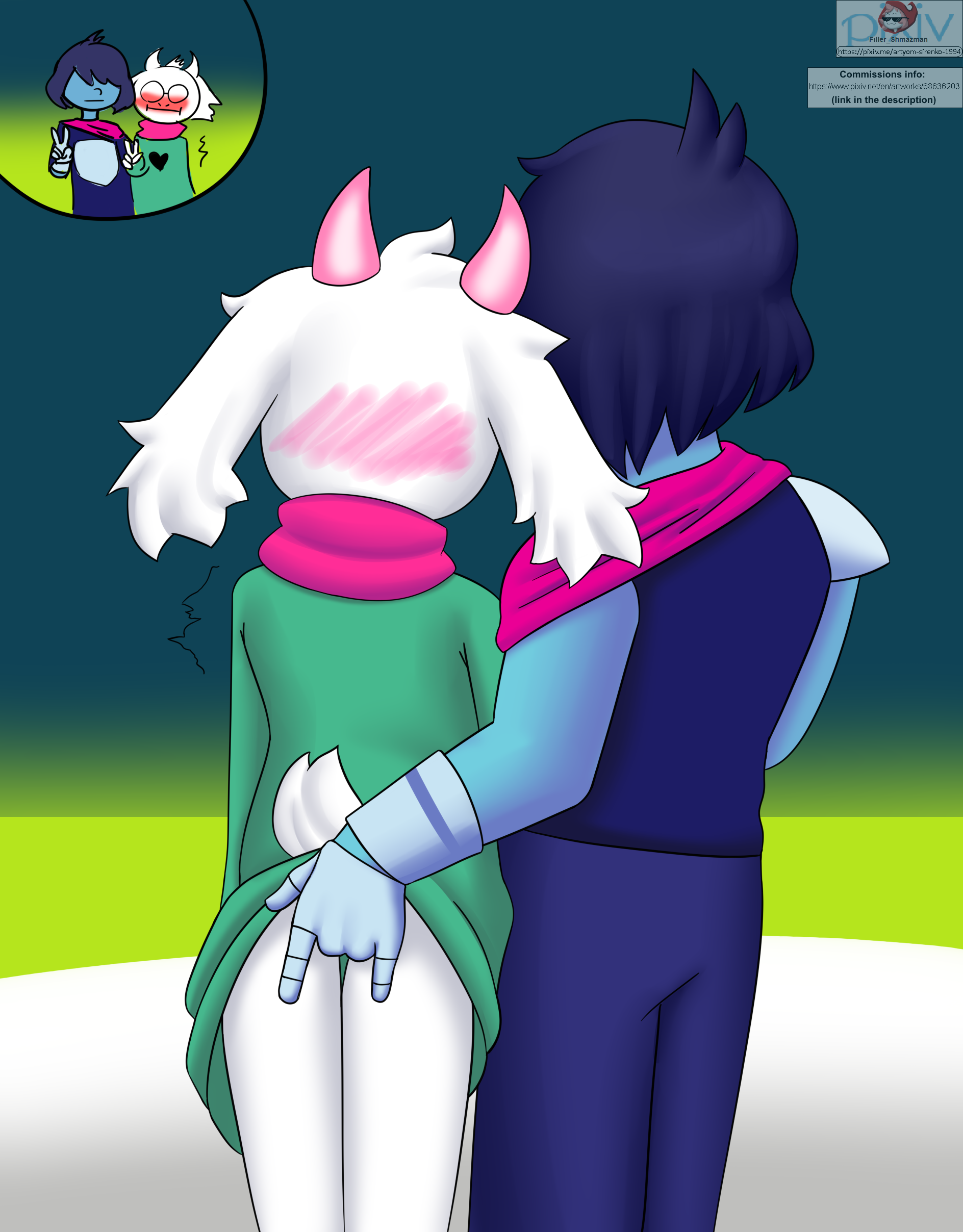 Kris x ralsei r34