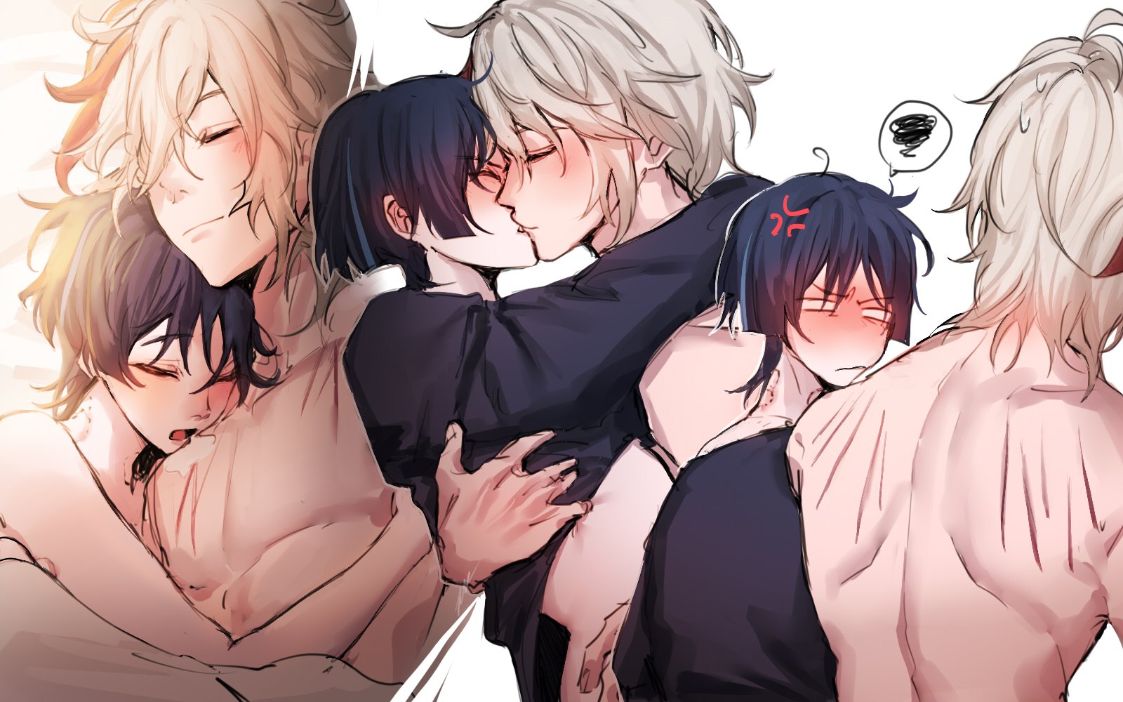 Scaramouche x kazuha r34