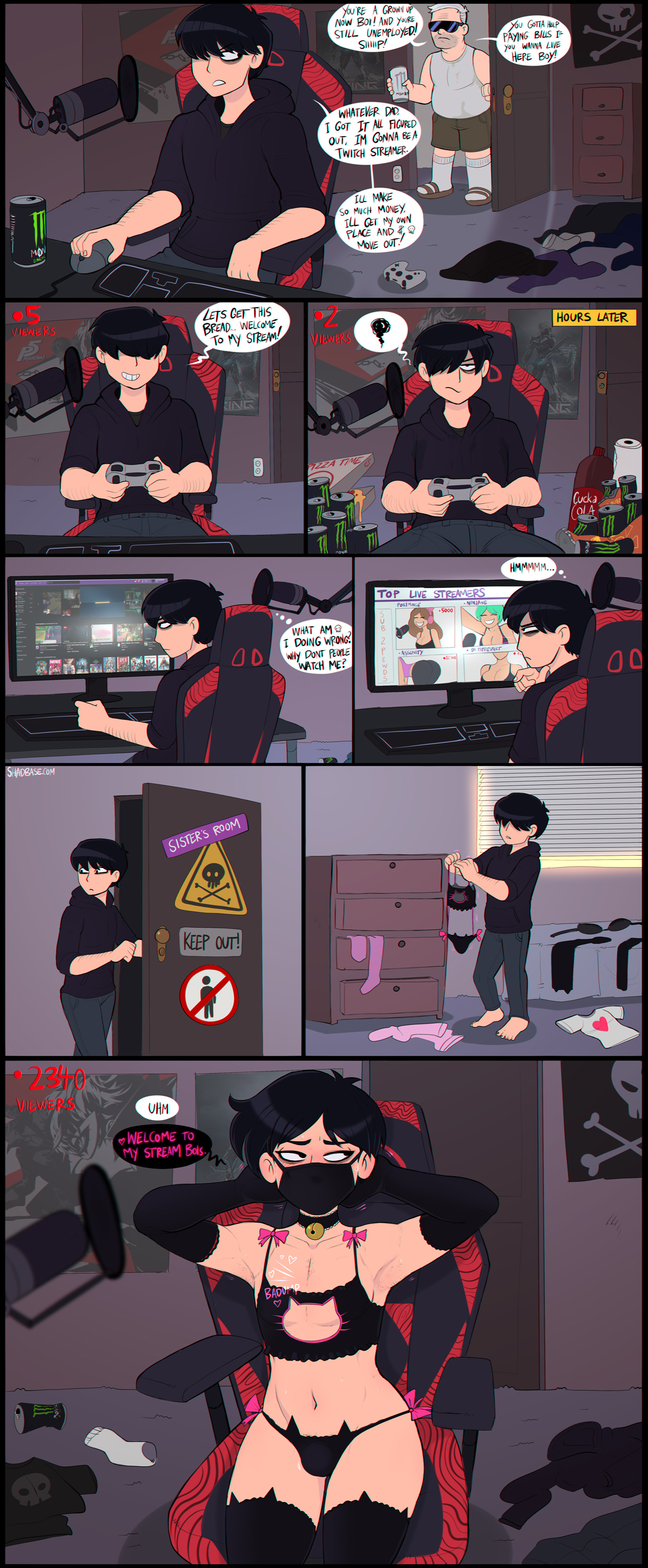 Shadman] goth femboy