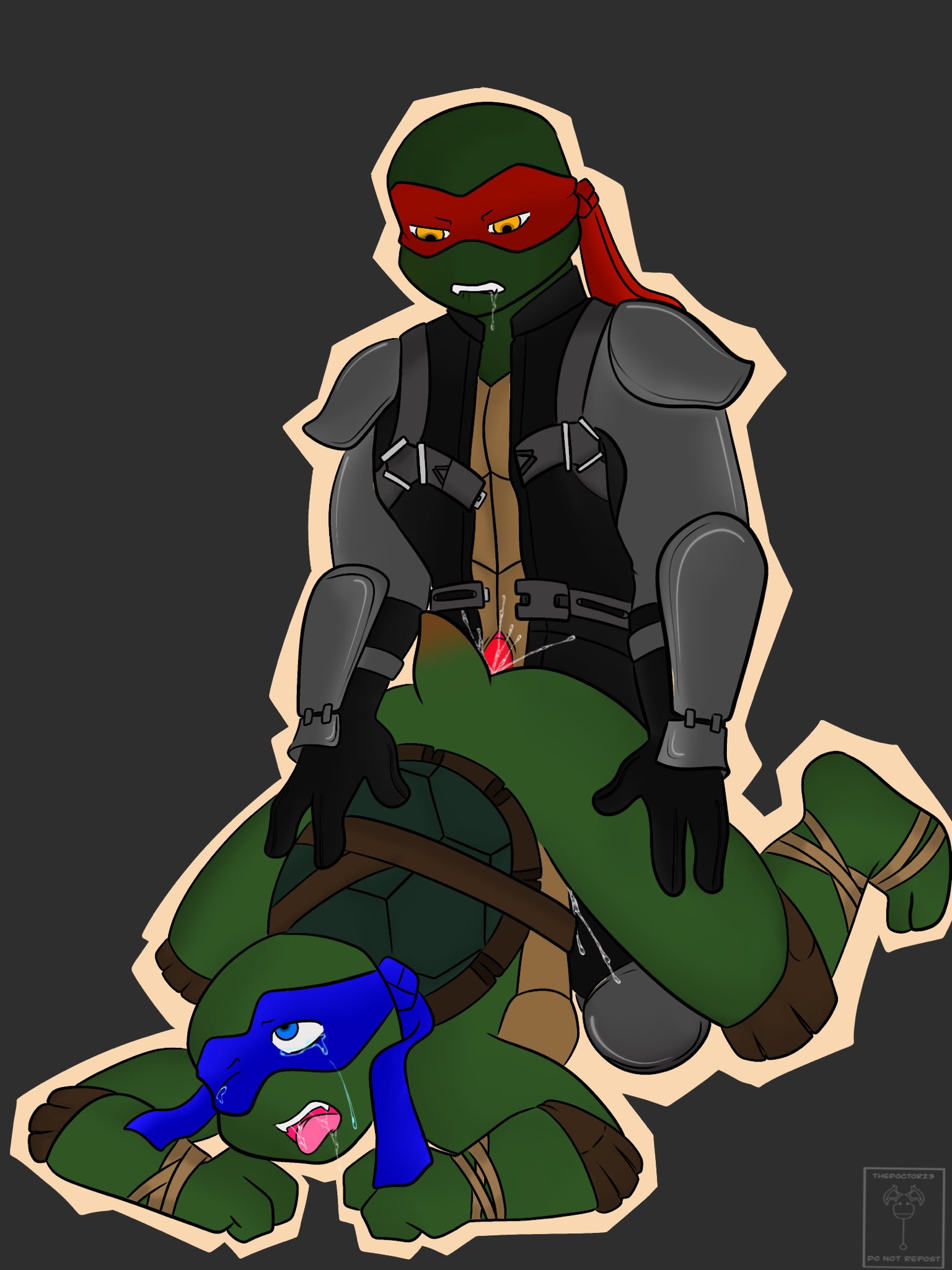 Leo x raph porn
